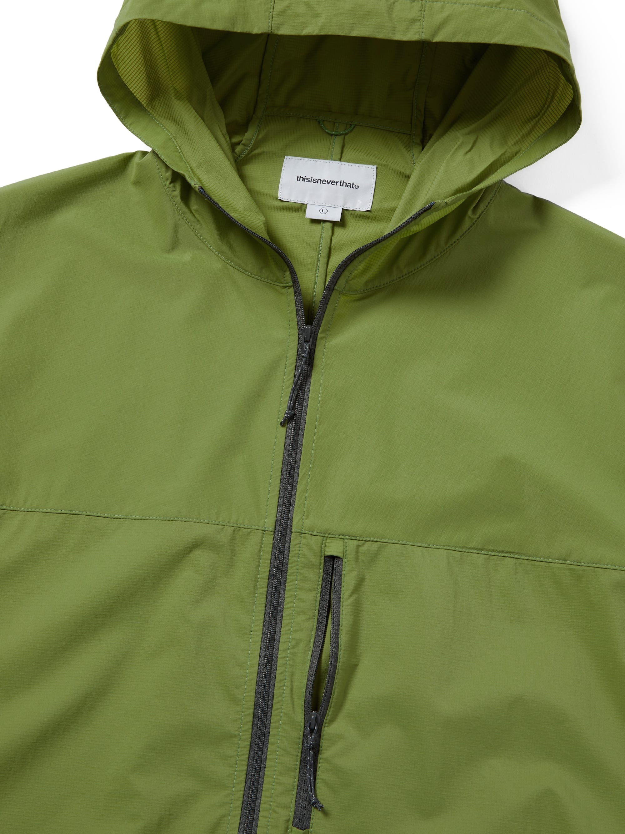 thisisneverthat - PERTEX® EQ Wind Jacket (Green) product image 2 | TRAB K-Fashion Australia