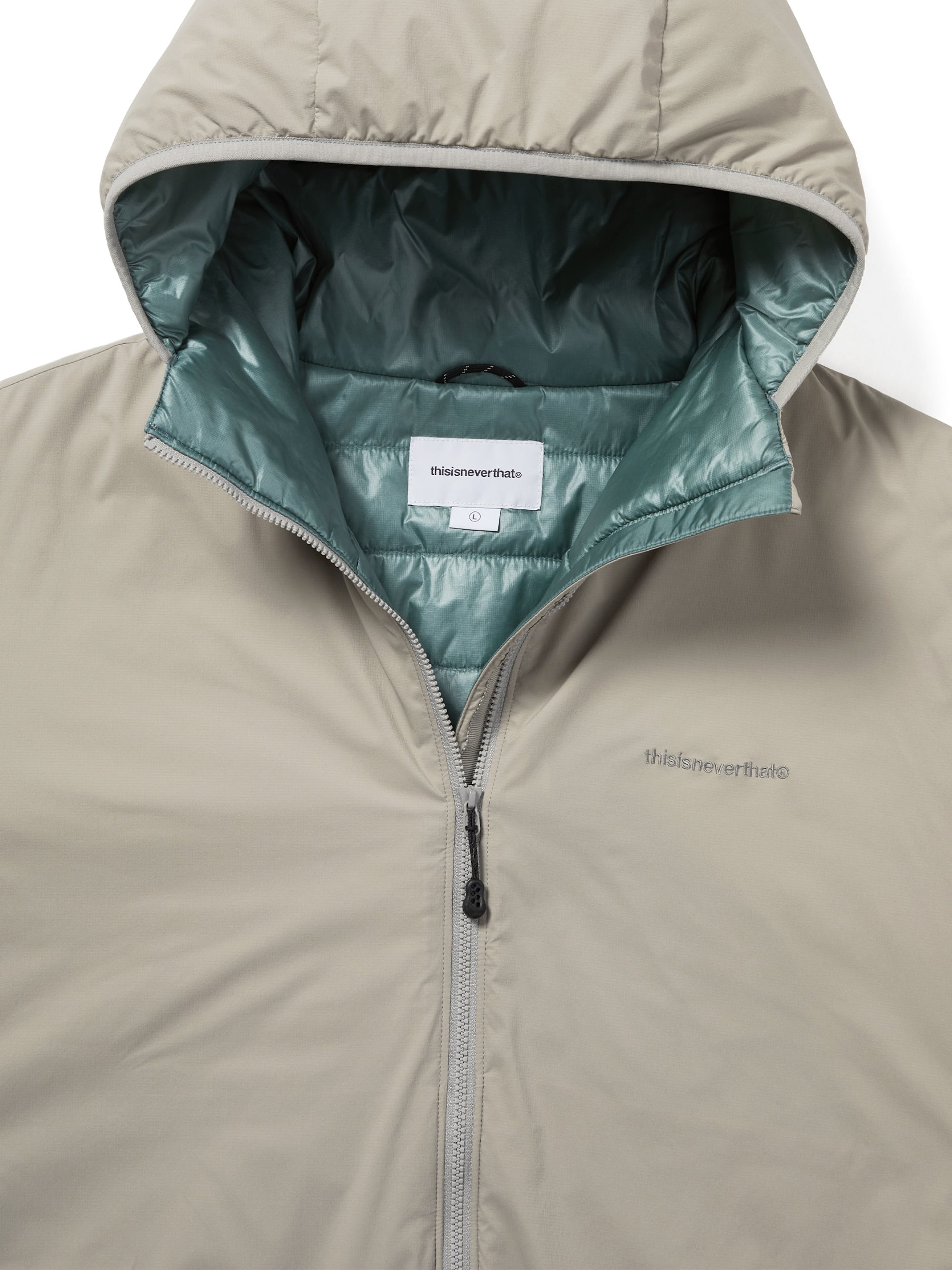 thisisneverthat - PERTEX® Insulated Jacket (beige) product image 2 | TRAB K-Fashion Australia