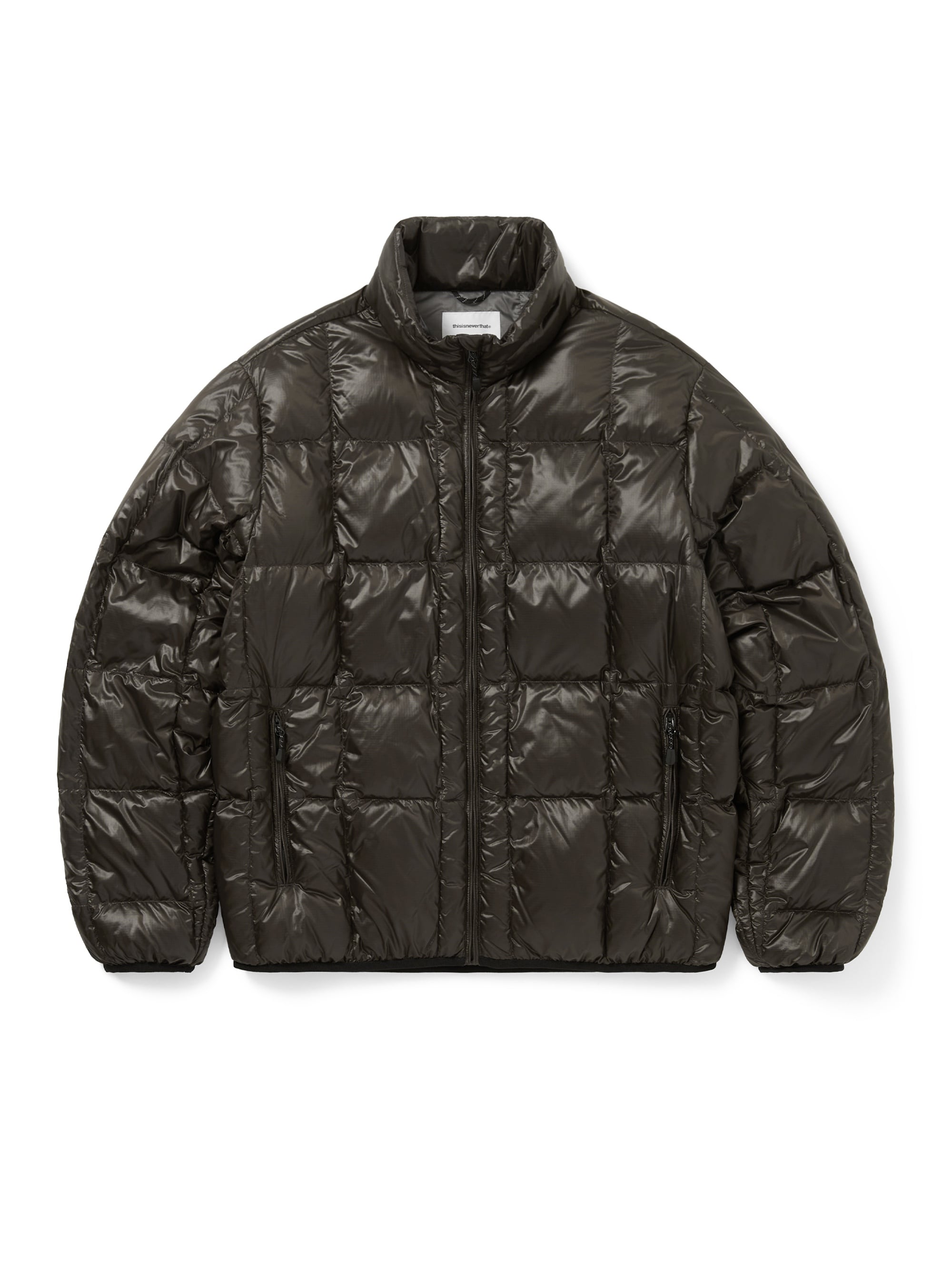 thisisneverthat - PERTEX® Light Down Jacket (Brown Black) product image 1 | TRAB K-Fashion Australia