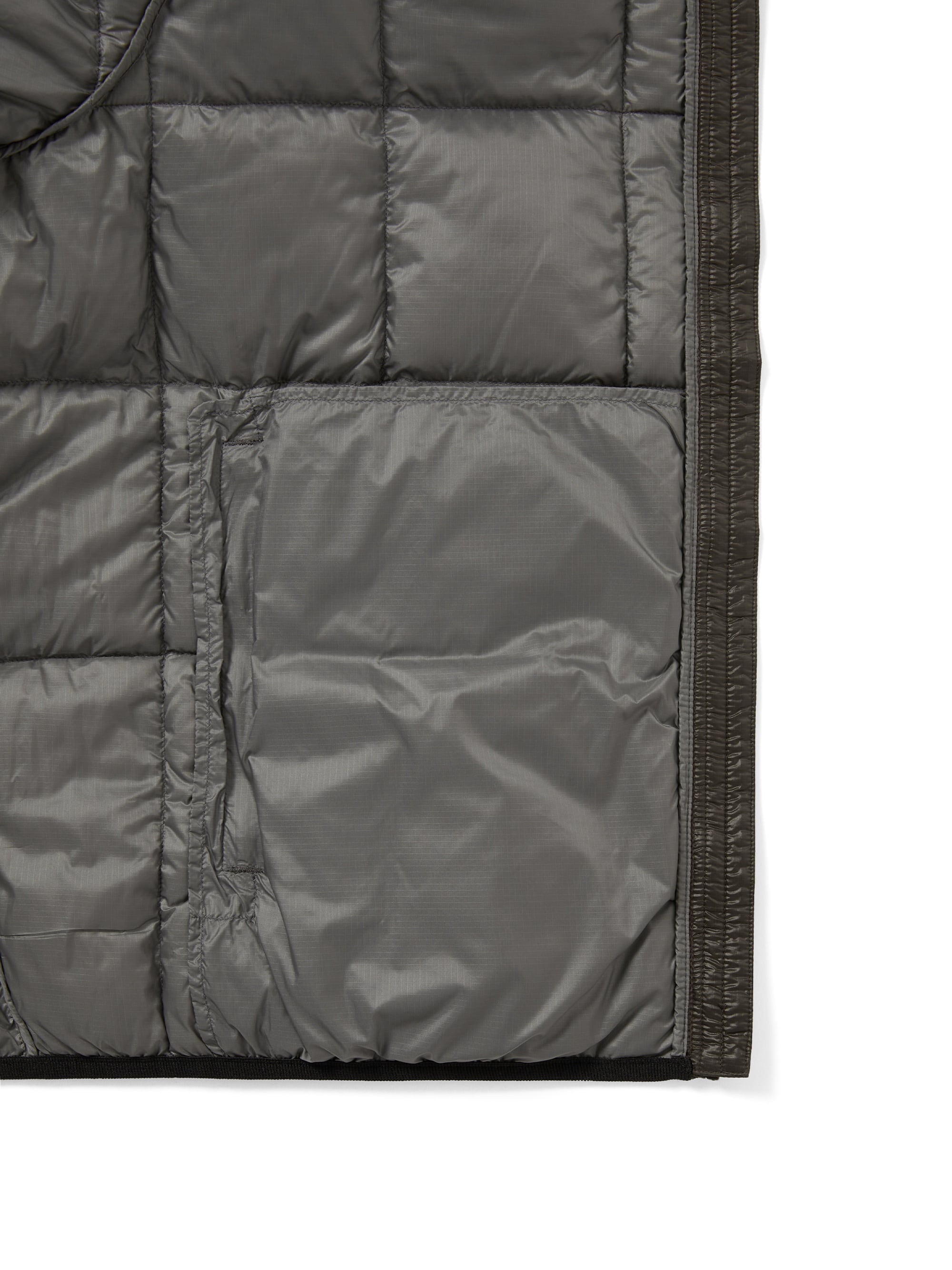 thisisneverthat - PERTEX® Light Down Jacket (Brown Black) product image 3 | TRAB K-Fashion Australia