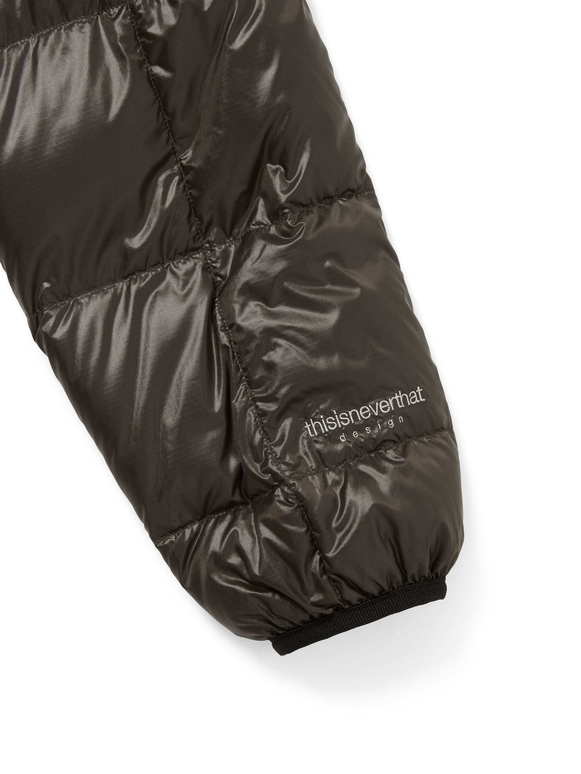 thisisneverthat - PERTEX® Light Down Jacket Brown (black) product image 5 | TRAB K-Fashion Australia