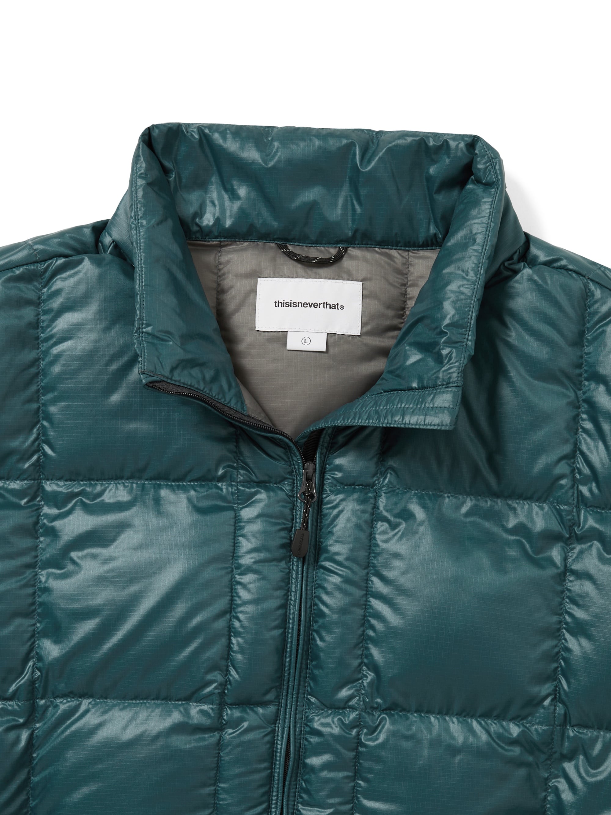thisisneverthat - PERTEX® Light Down Jacket (Dark Teal) product image 2 | TRAB K-Fashion Australia