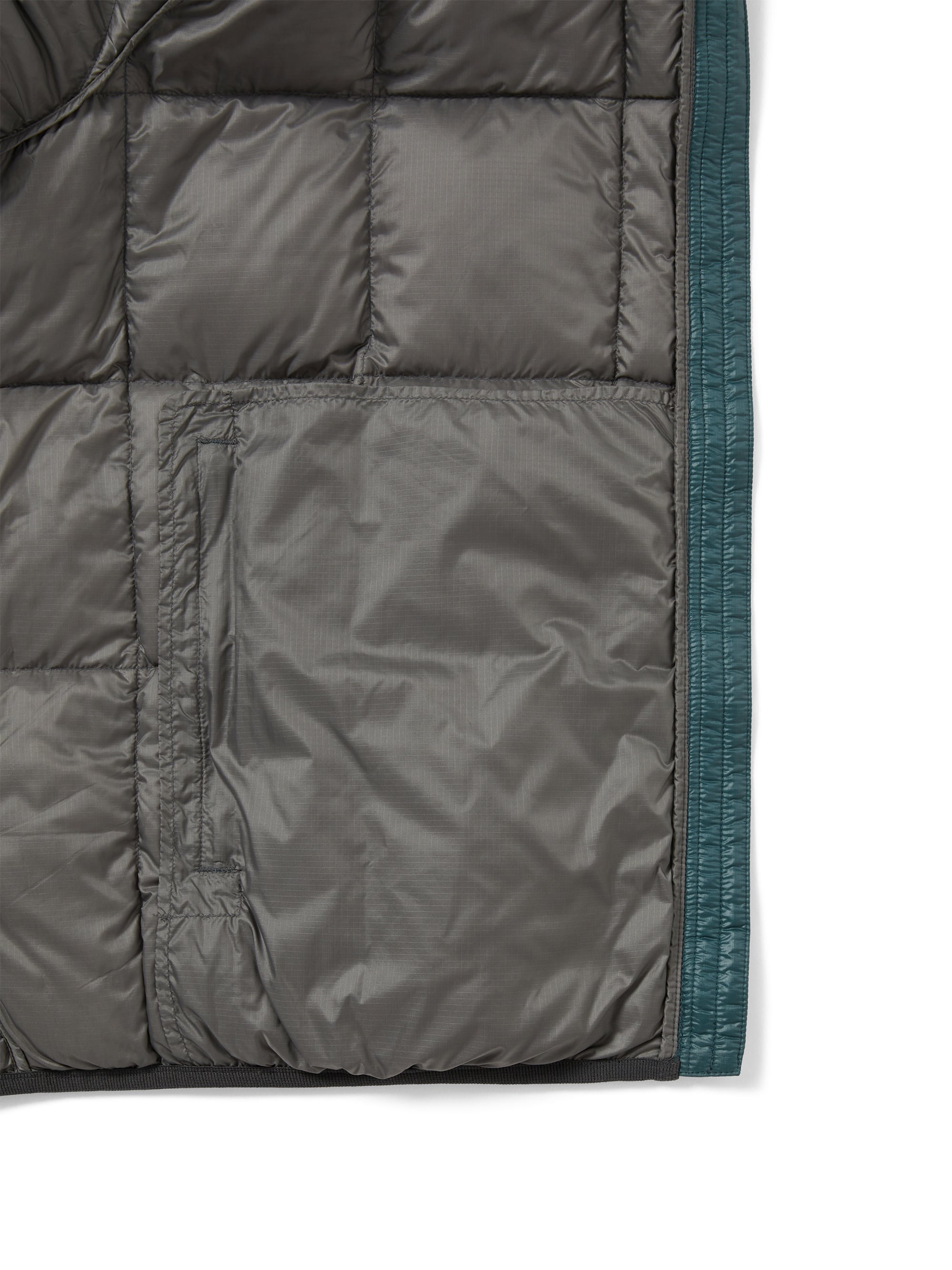 thisisneverthat - PERTEX® Light Down Jacket Brown (Teal) product image 3 | TRAB K-Fashion Australia