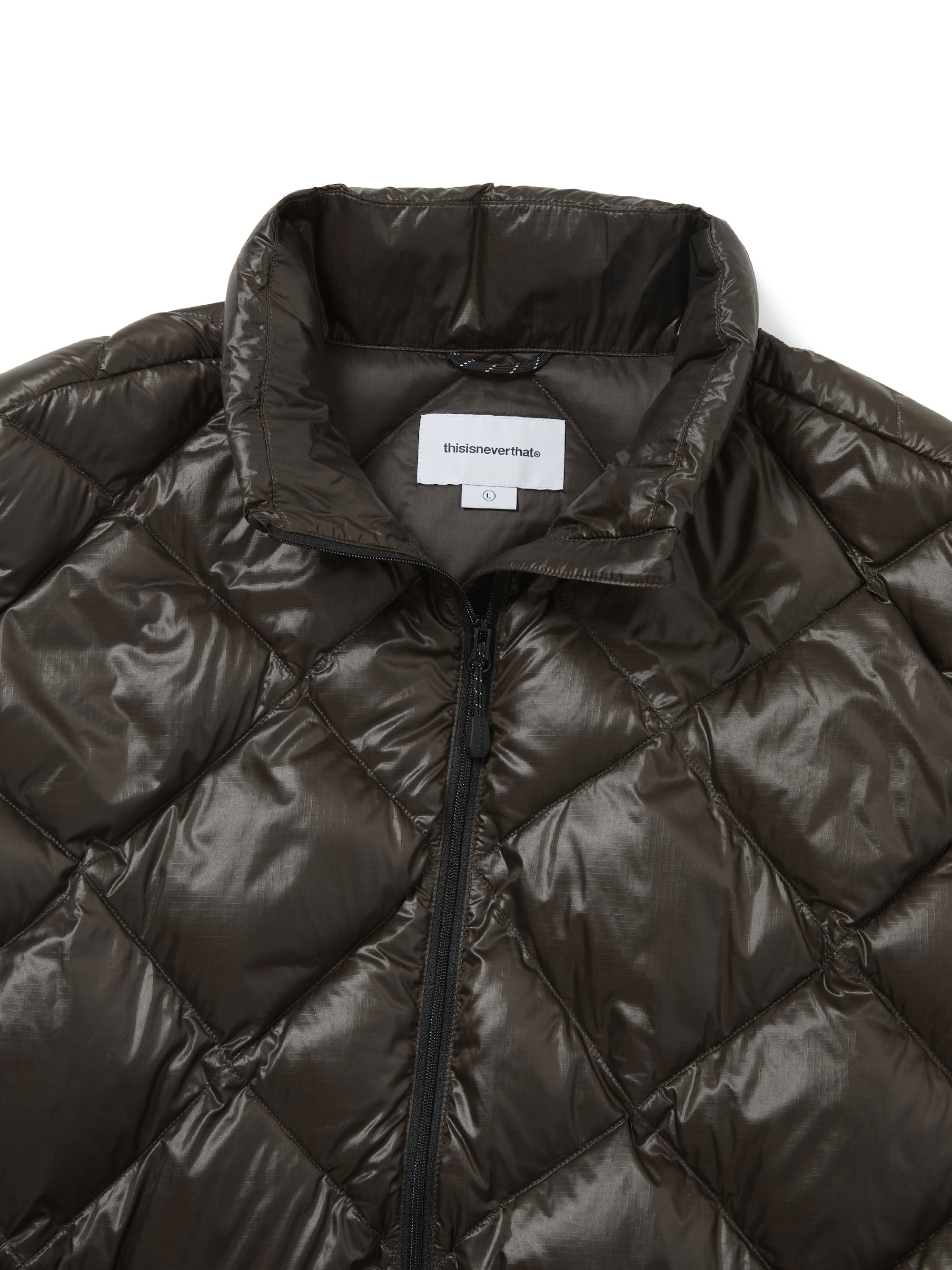 thisisneverthat - PERTEX® Light Down Vest (Black) product image 2 | TRAB K-Fashion Australia