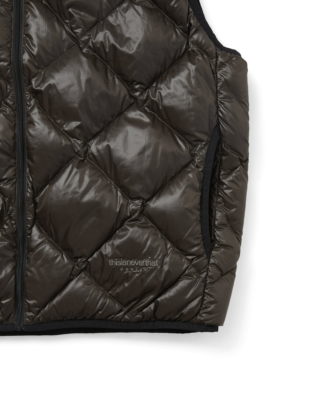 thisisneverthat - PERTEX® Light Down Vest (Black) product image 3 | TRAB K-Fashion Australia