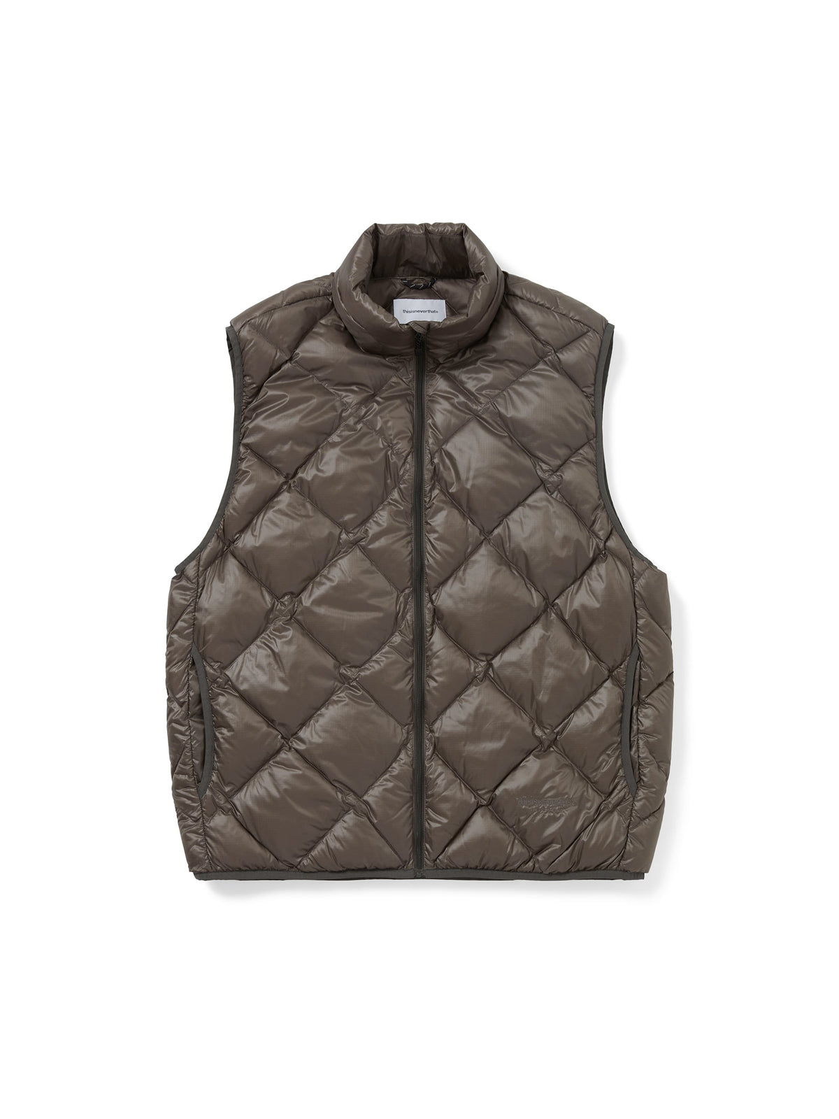 thisisneverthat - PERTEX® Light Down Vest (Brown) product image 1 | TRAB K-Fashion Australia