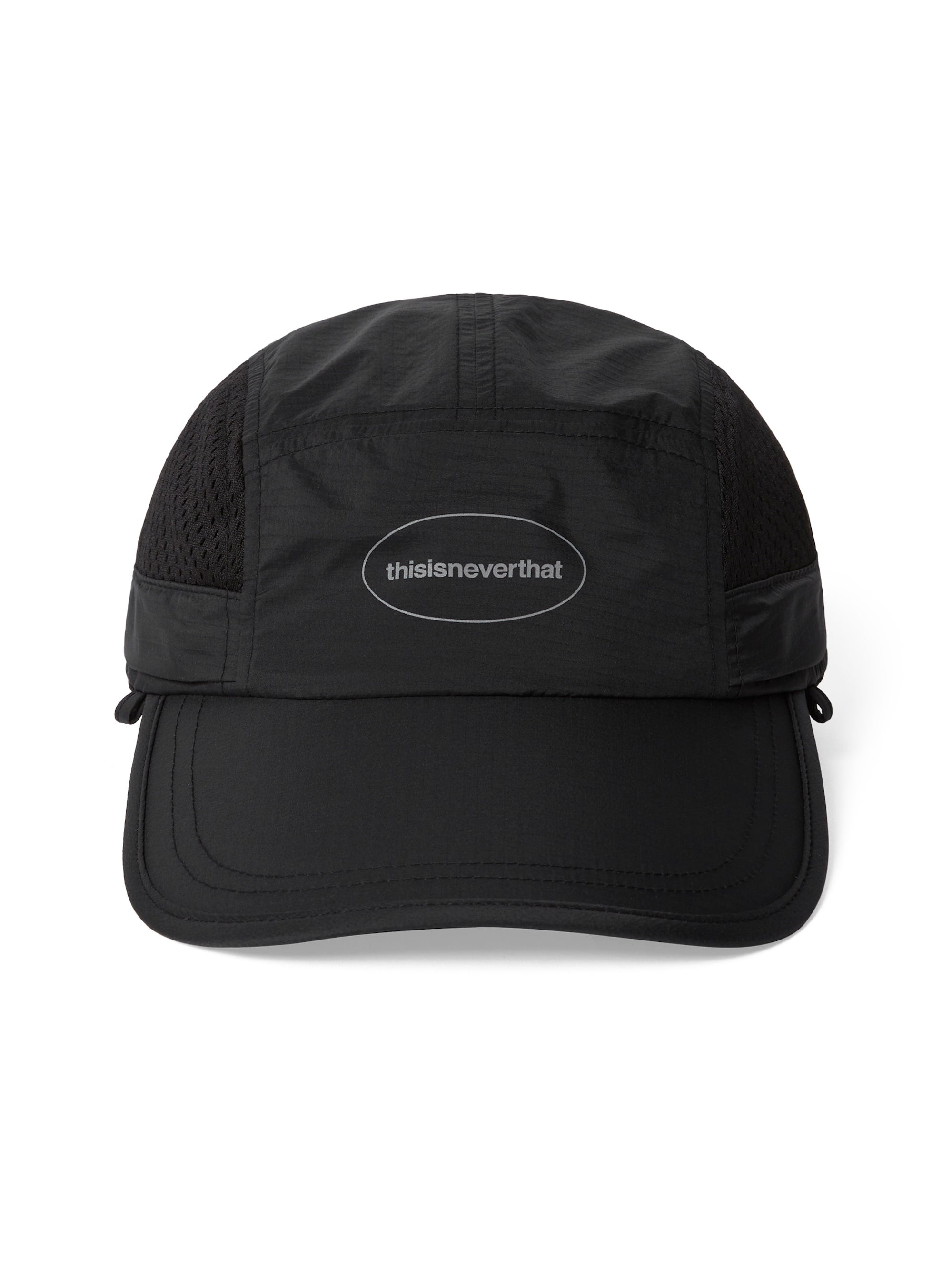 thisisneverthat - PERTEX® Long Bill Sun Sport Cap (Black) product image 5 | TRAB K-Fashion Australia