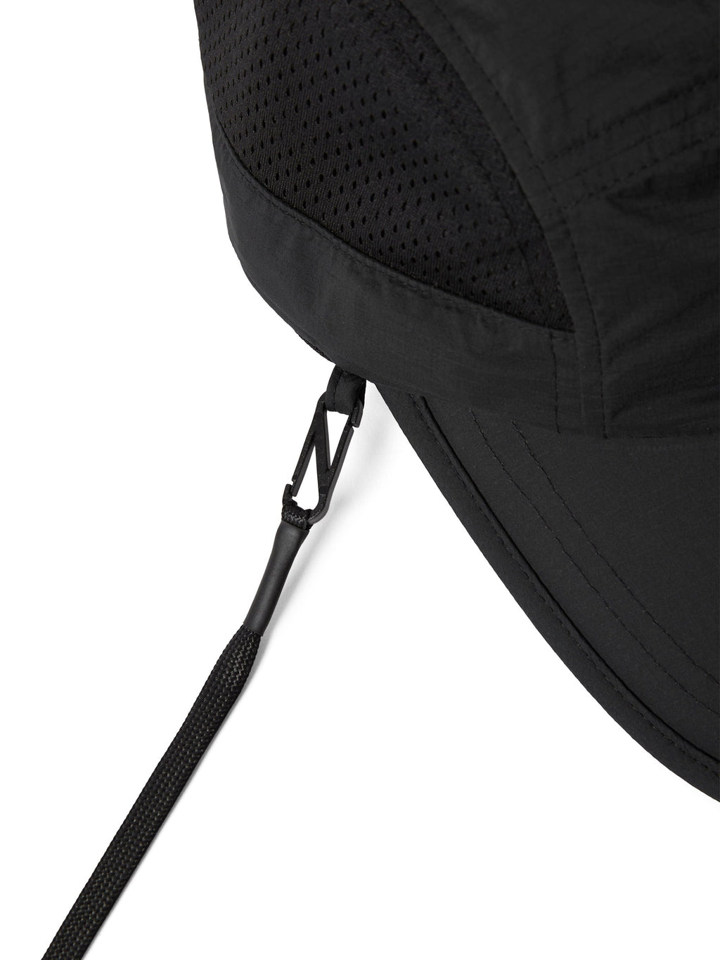 thisisneverthat - PERTEX® Long Bill Sun Sport Cap (Black) product image 7 | TRAB K-Fashion Australia