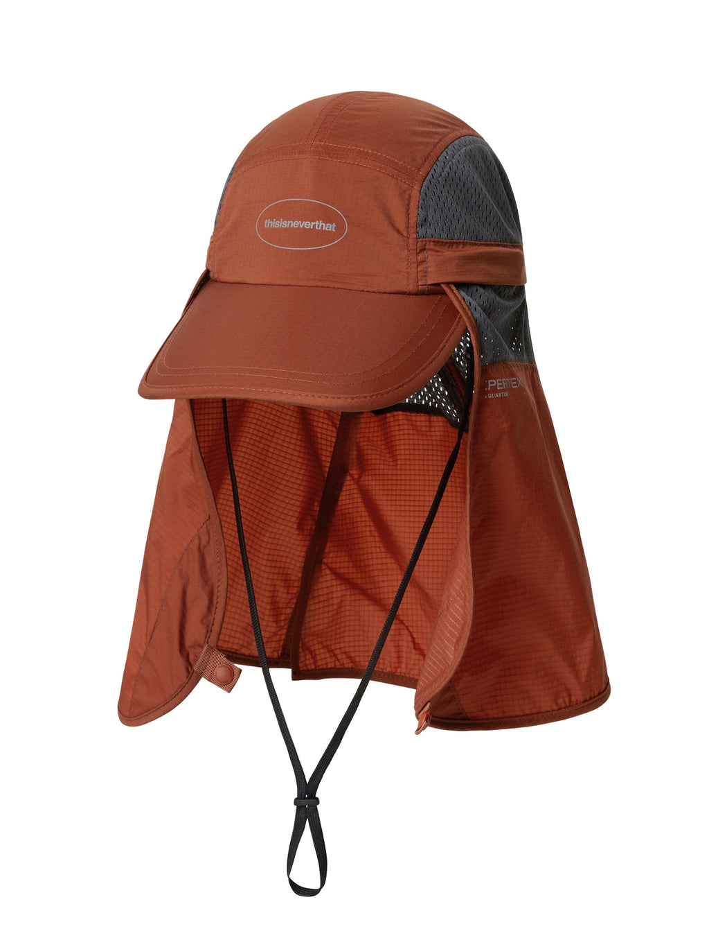 thisisneverthat - PERTEX® Long Bill Sun Sport Cap (Brick) product image 1 | TRAB K-Fashion Australia