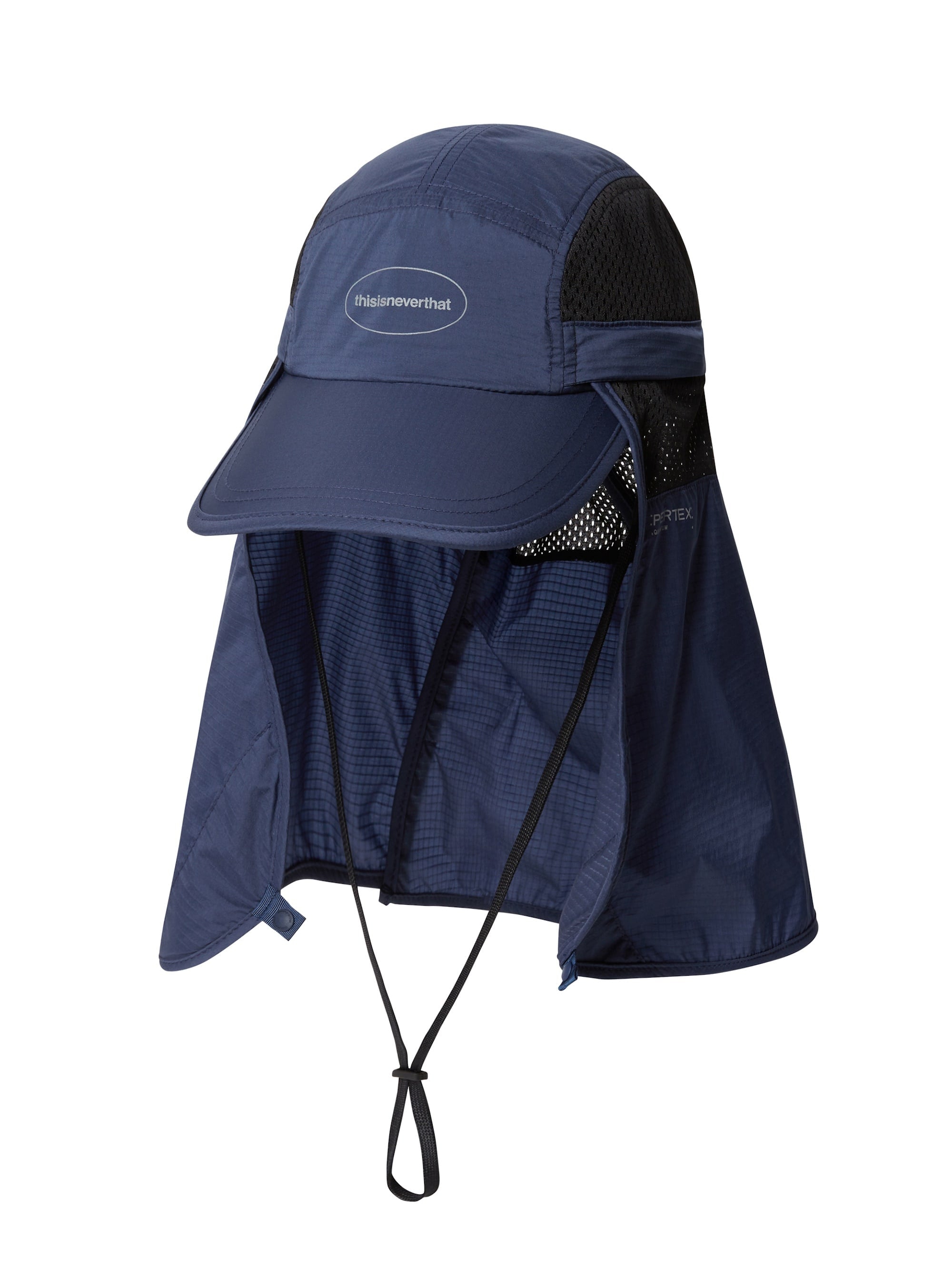 thisisneverthat - PERTEX® Long Bill Sun Sport Cap (Navy) product image 1 | TRAB K-Fashion Australia