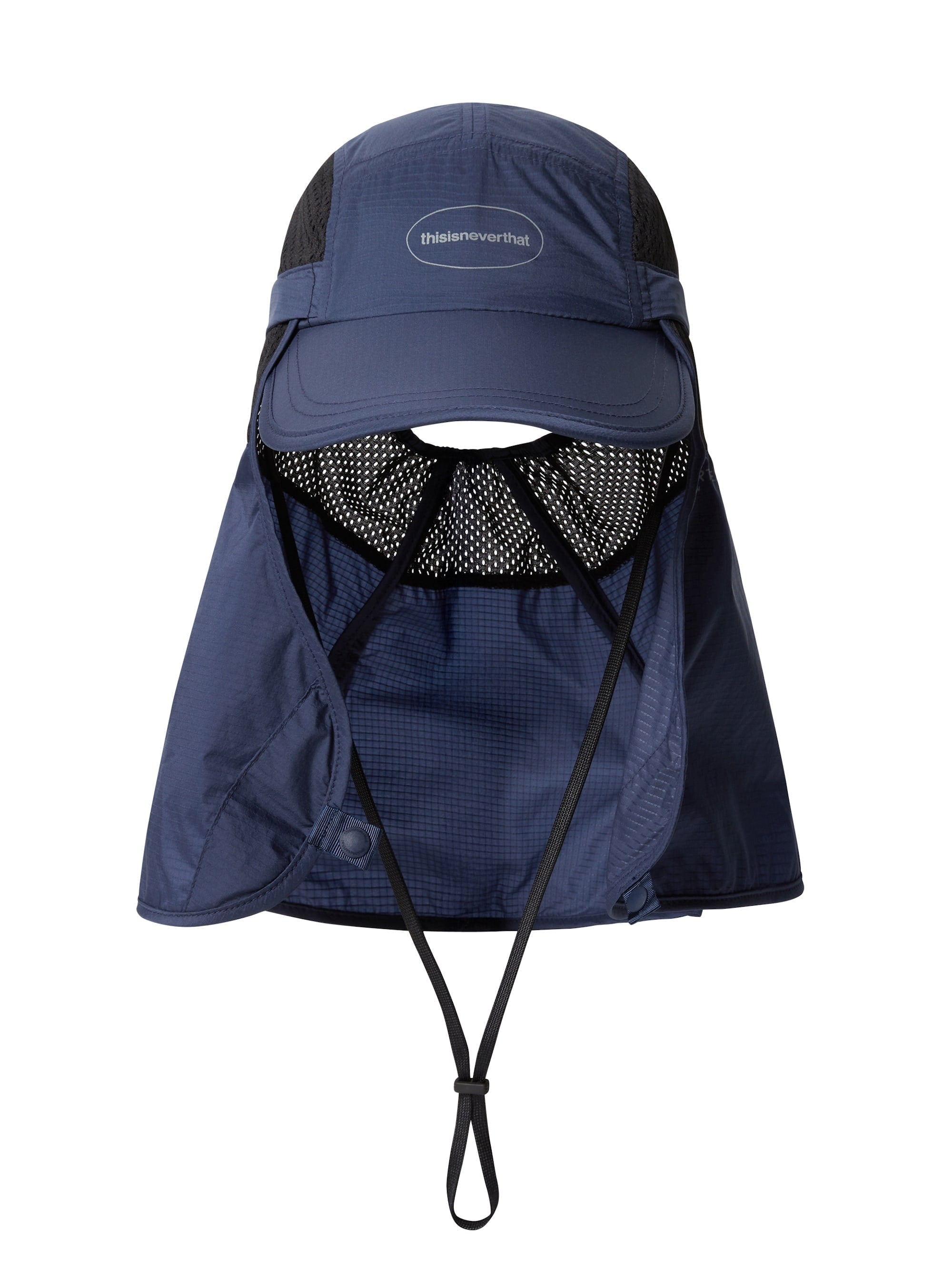 thisisneverthat - PERTEX® Long Bill Sun Sport Cap (Navy) product image 2 | TRAB K-Fashion Australia