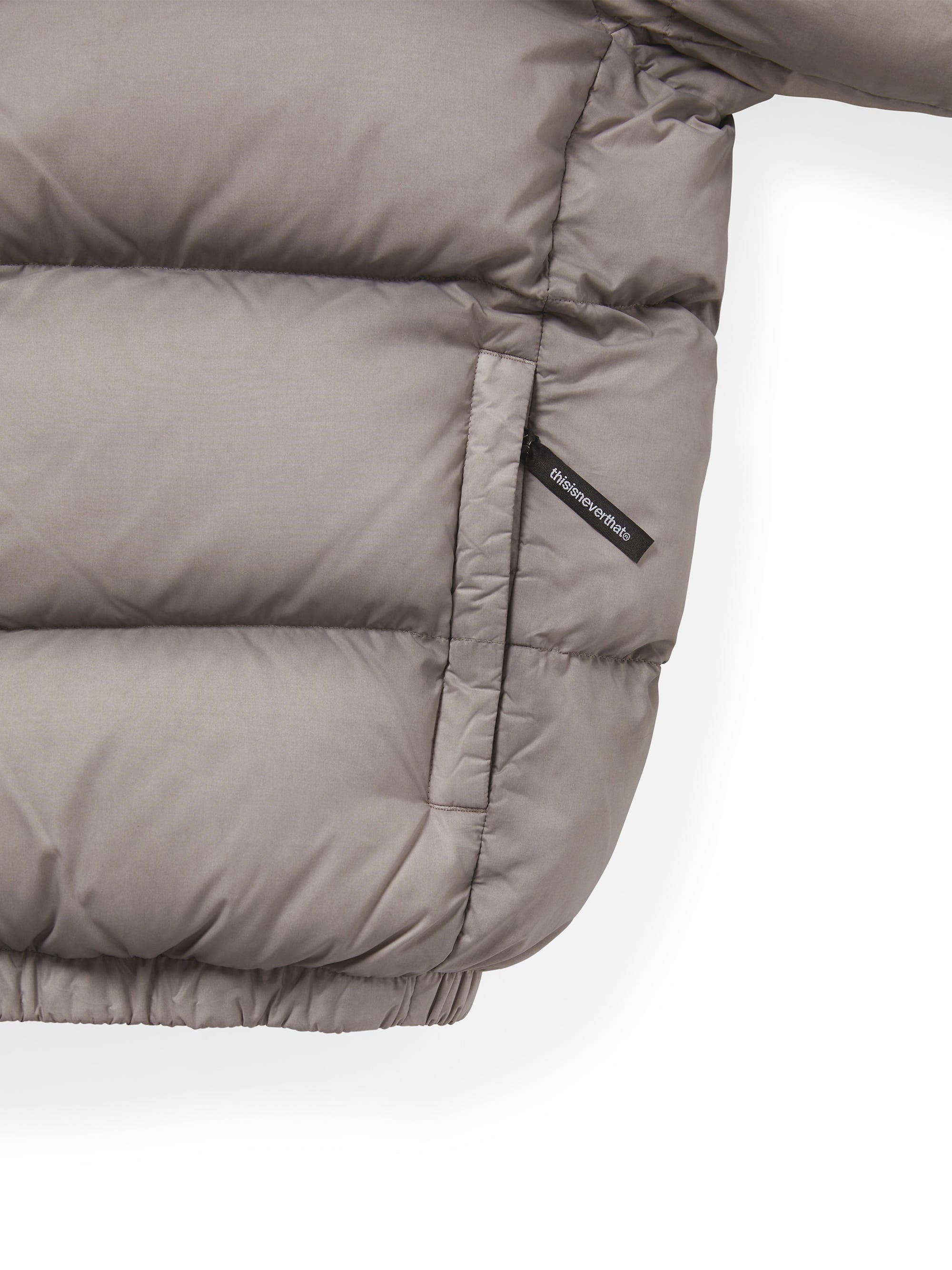 thisisneverthat - PERTEX® Overdyed T Down Jacket (black) product image 4 | TRAB K-Fashion Australia