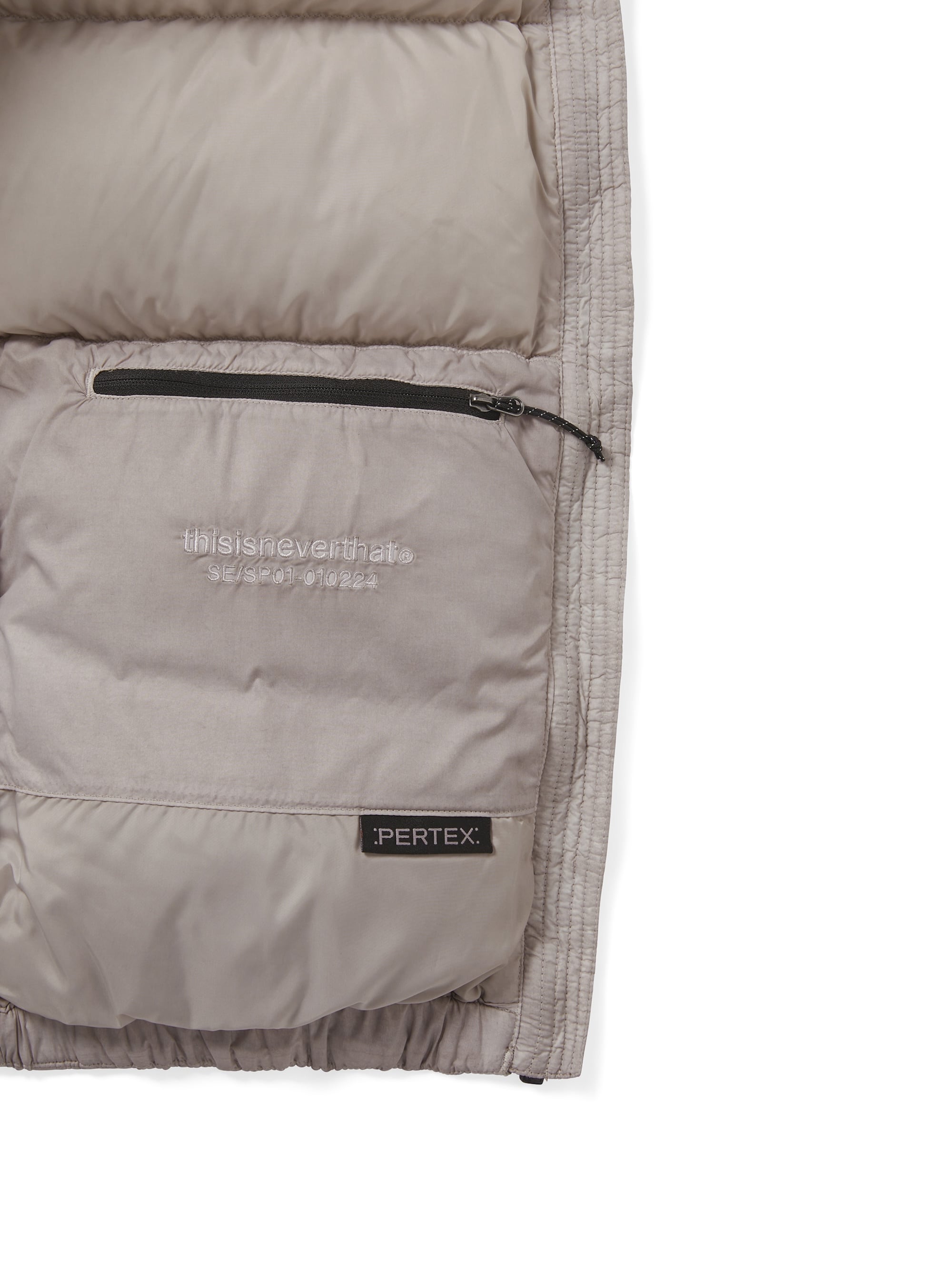 thisisneverthat - PERTEX® Overdyed T Down Jacket (olive) product image 5 | TRAB K-Fashion Australia