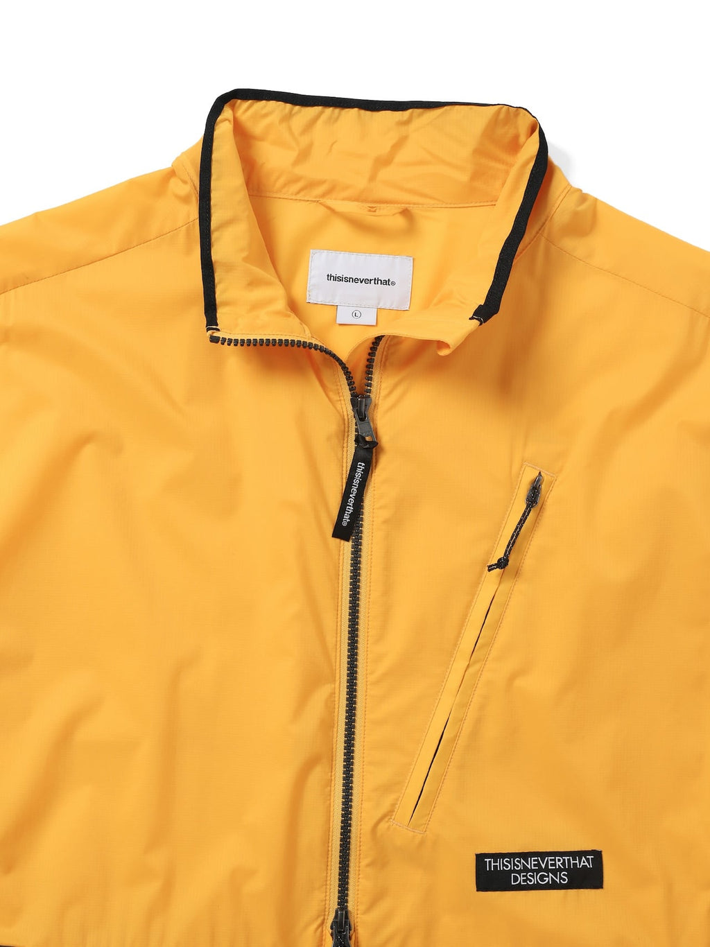 thisisneverthat - PERTEX® QA Half Zip Pullover (Yellow) product image 2 | TRAB K-Fashion Australia