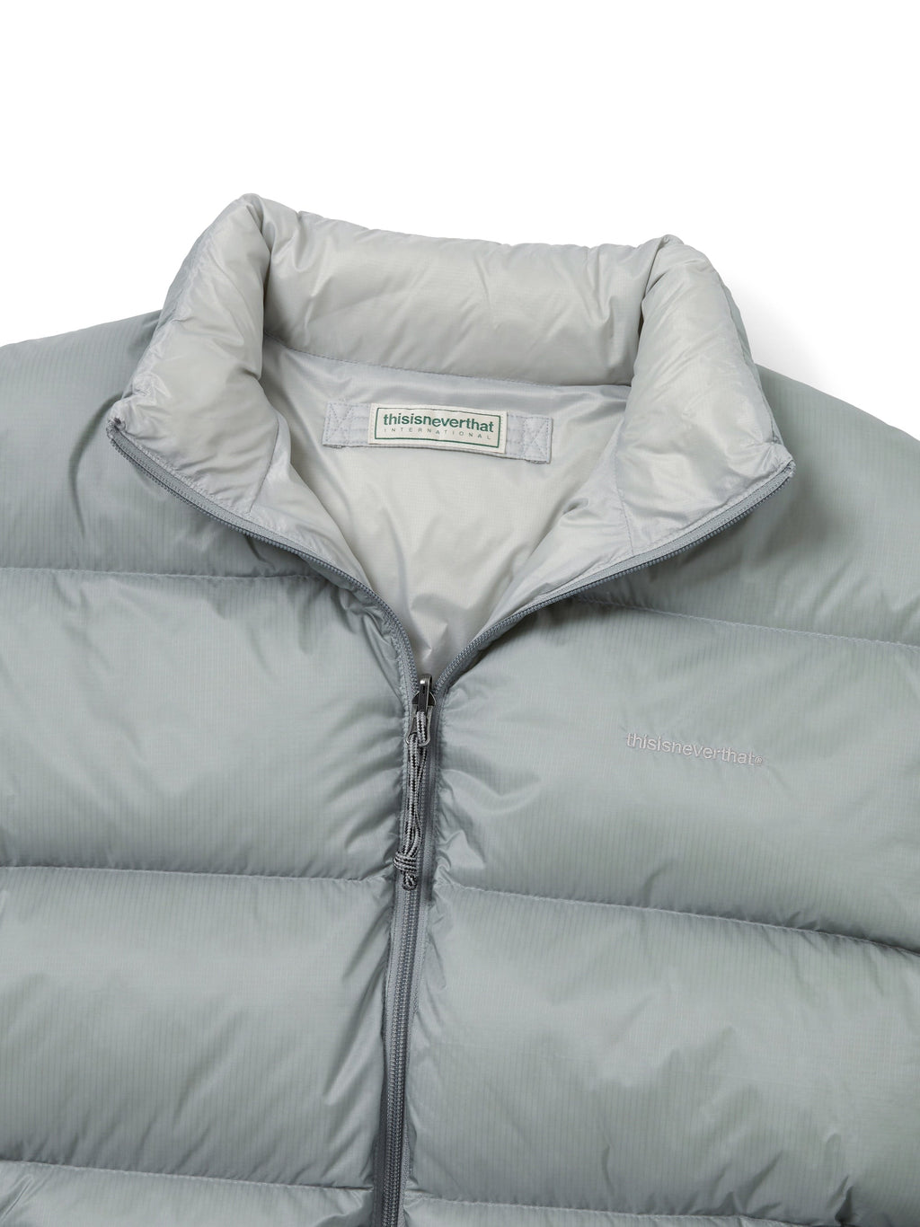 thisisneverthat - PERTEX® Reversible T Down Jacket (Mint Grey) product image 2 | TRAB K-Fashion Australia