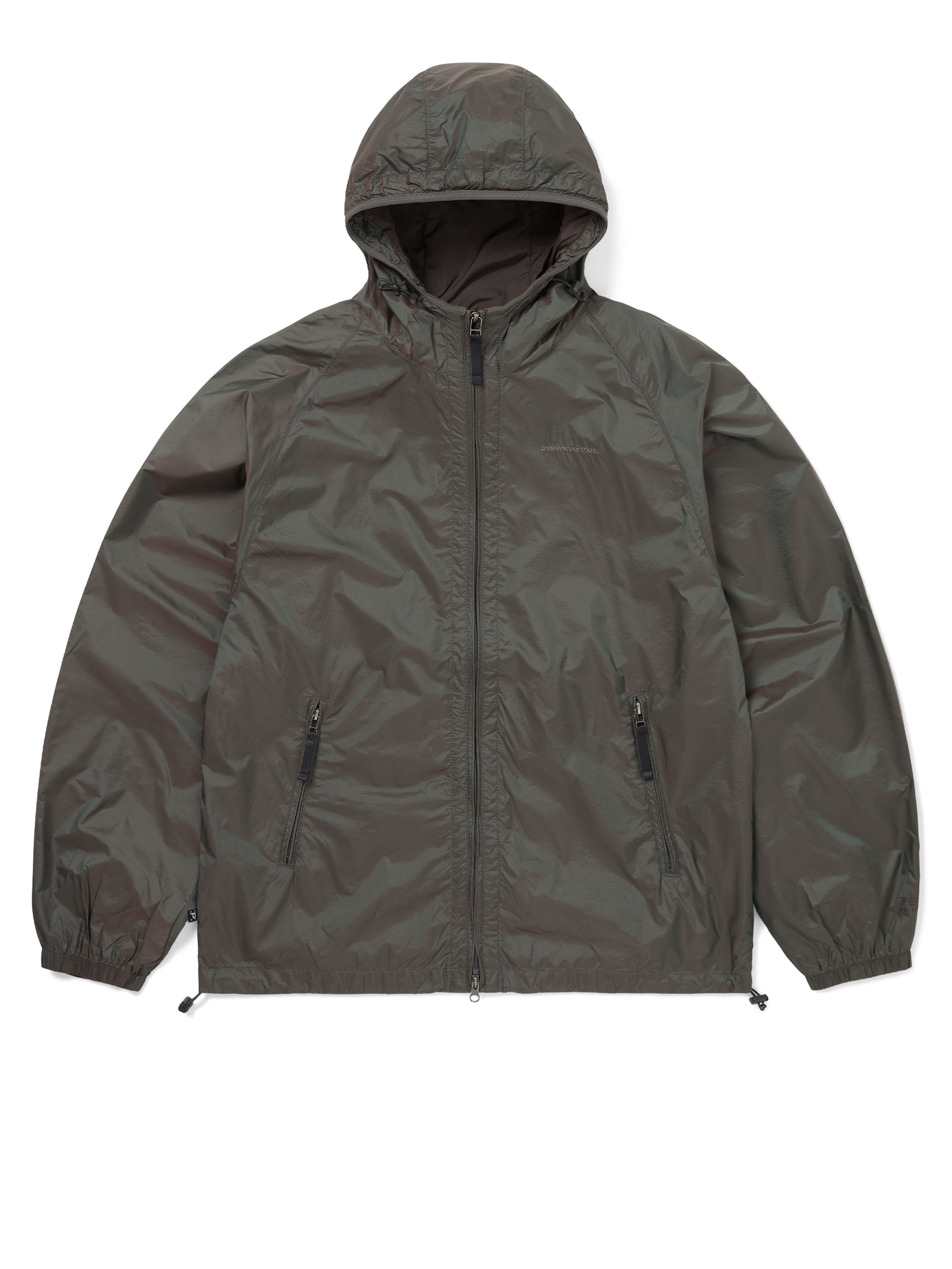 thisisneverthat - PERTEX® SP-Logo Windbreaker (Olive) product image 1 | TRAB K-Fashion Australia
