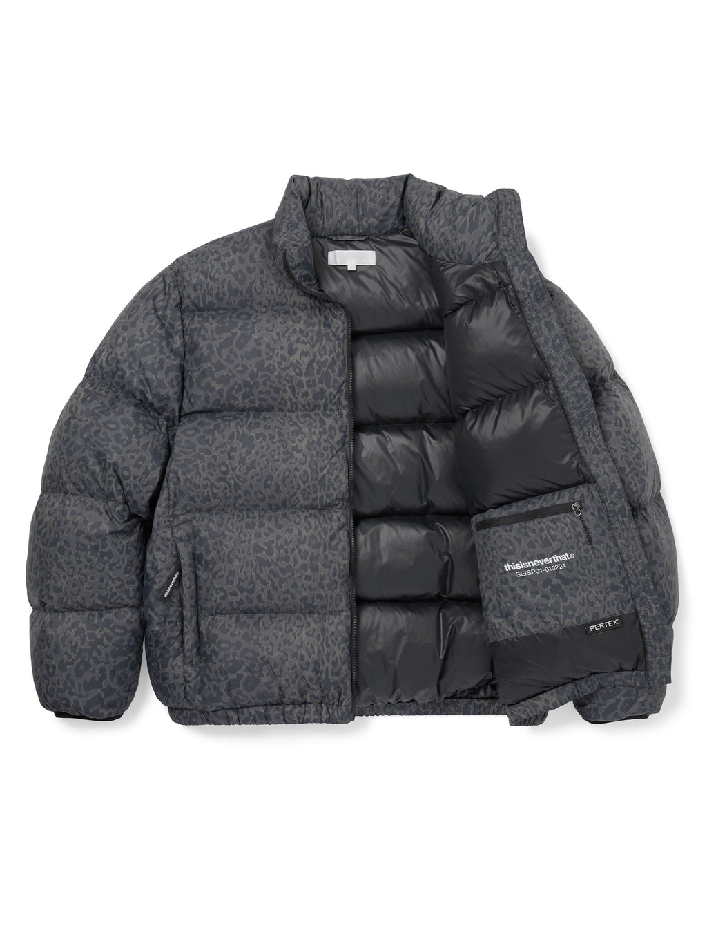 thisisneverthat - PERTEX® T Down Jacket (Charcoal) product image 2 | TRAB K-Fashion Australia