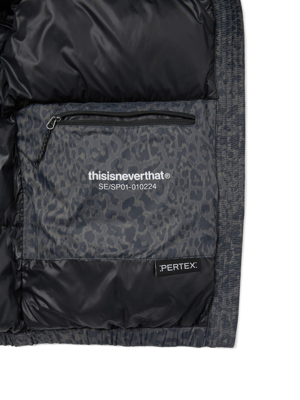 thisisneverthat - PERTEX® T Down Jacket (Charcoal) product image 5 | TRAB K-Fashion Australia