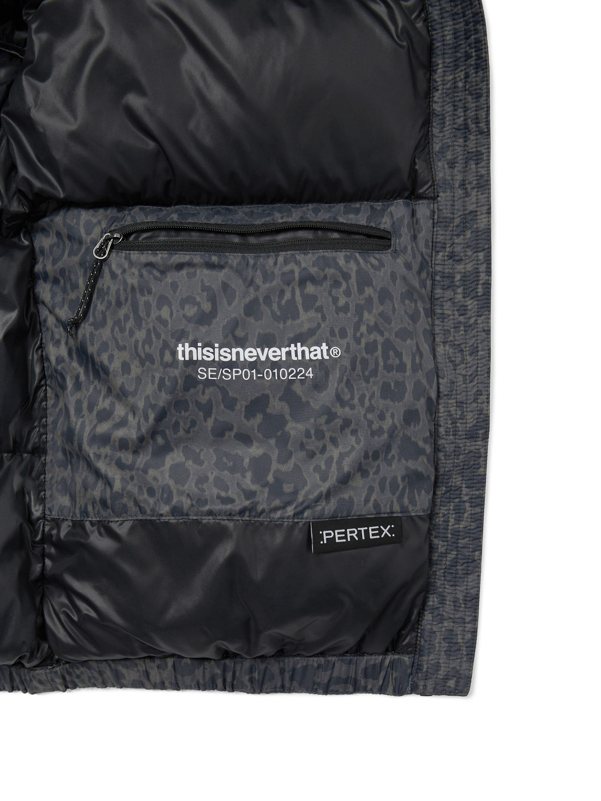 thisisneverthat - PERTEX® T Down Jacket (Charcoal) product image 5 | TRAB K-Fashion Australia