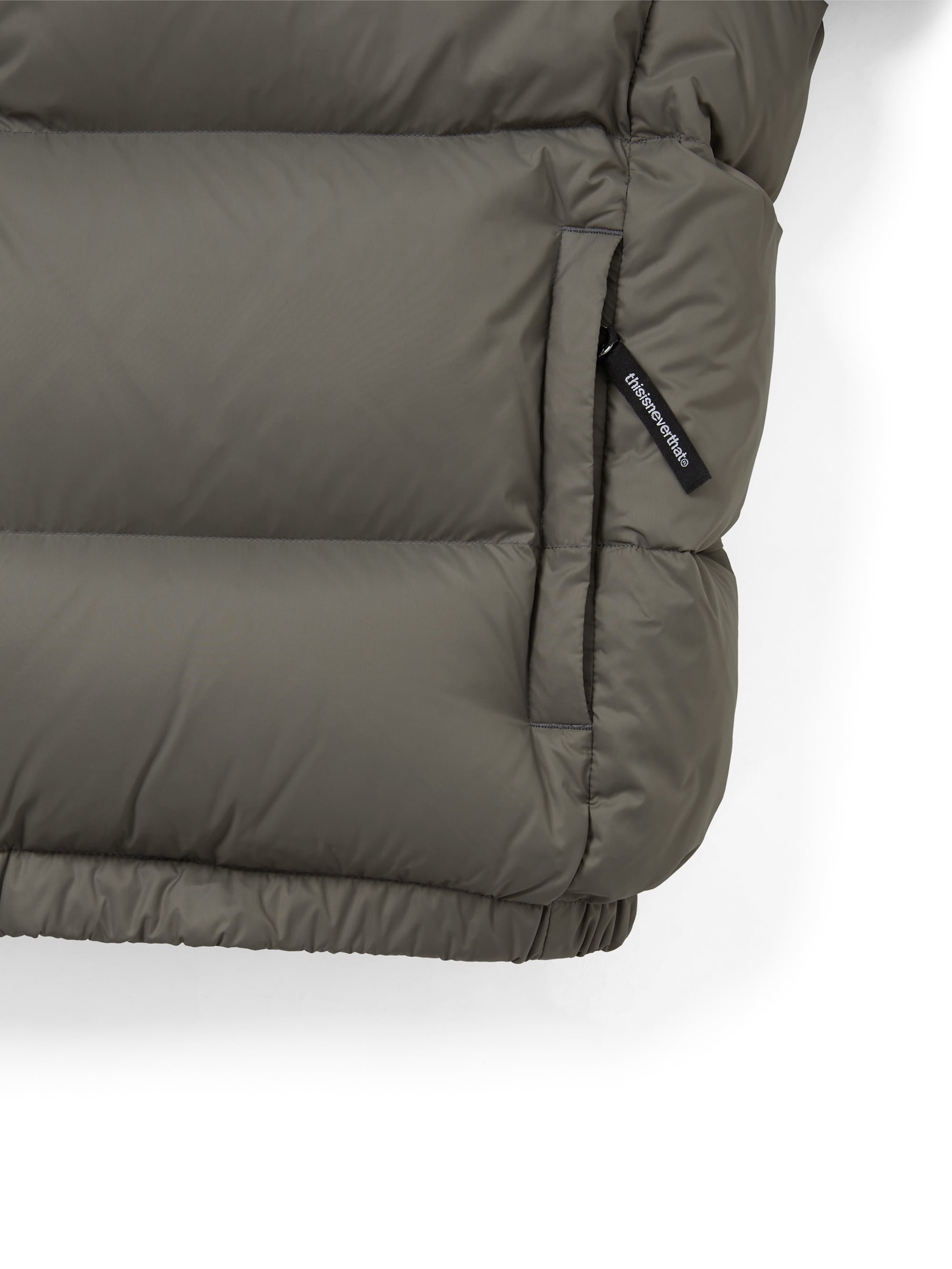 thisisneverthat - PERTEX® T Down Jacket Dark (sage) product image 4 | TRAB K-Fashion Australia