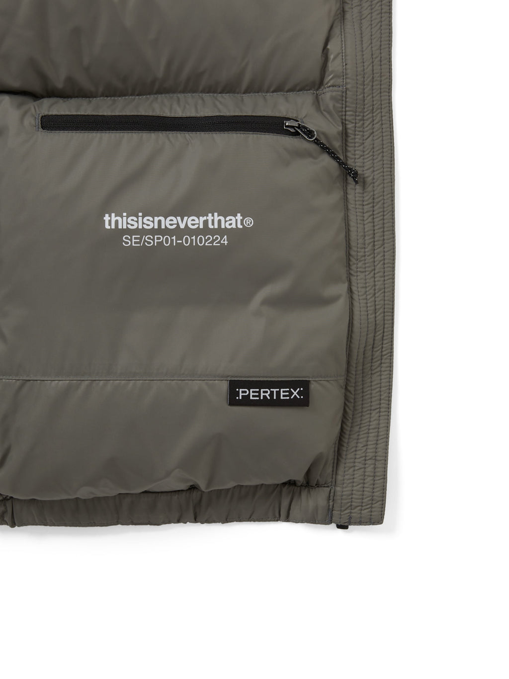 thisisneverthat - PERTEX® T Down Jacket Dark (sage) product image 5 | TRAB K-Fashion Australia