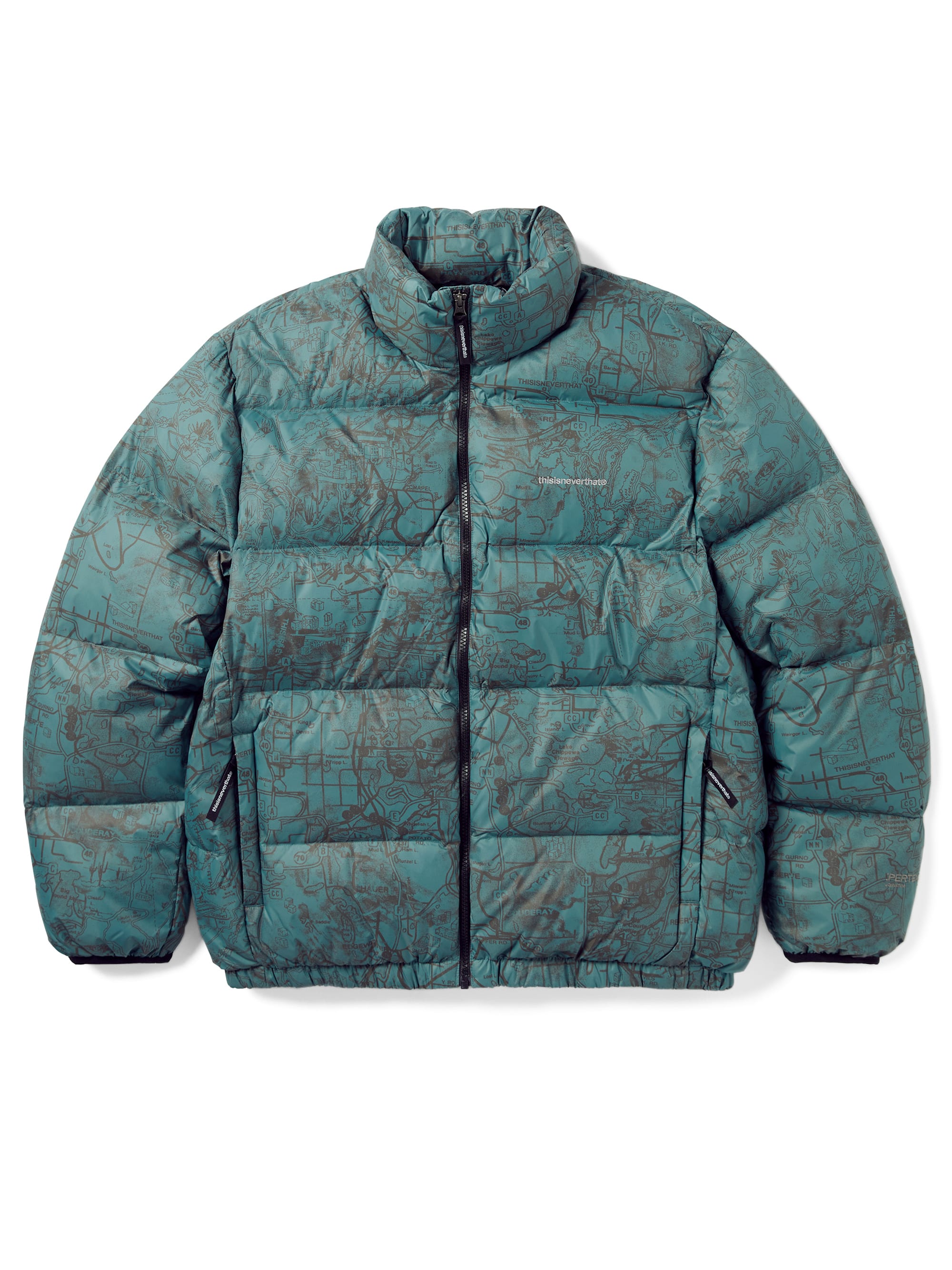 thisisneverthat - PERTEX® T Down Jacket (Teal) product image 1 | TRAB K-Fashion Australia