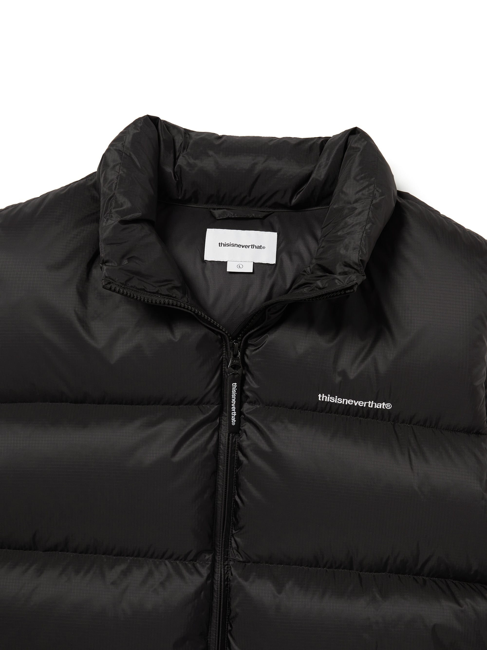 thisisneverthat - PERTEX® T Down Vest (black) product image 2 | TRAB K-Fashion Australia