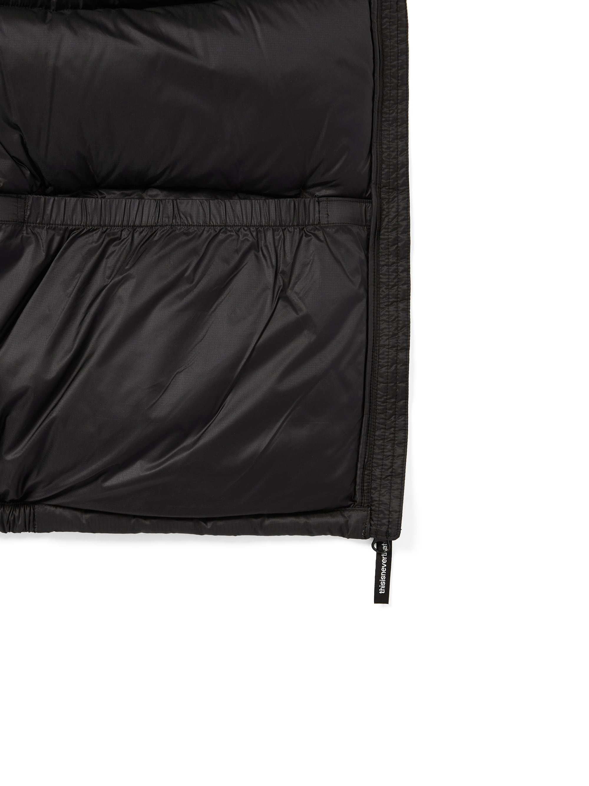 thisisneverthat - PERTEX® T Down Vest (black) product image 4 | TRAB K-Fashion Australia