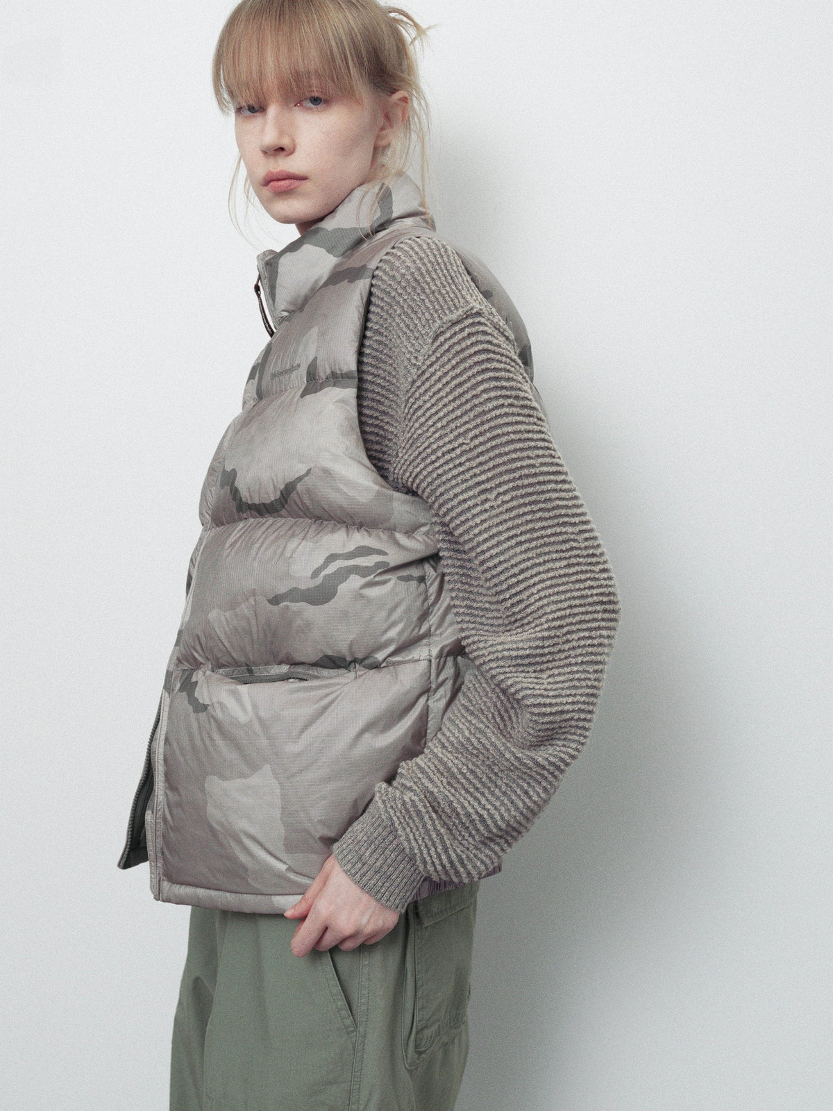 thisisneverthat - PERTEX® T Down Vest (Camo) product image 7 | TRAB K-Fashion Australia