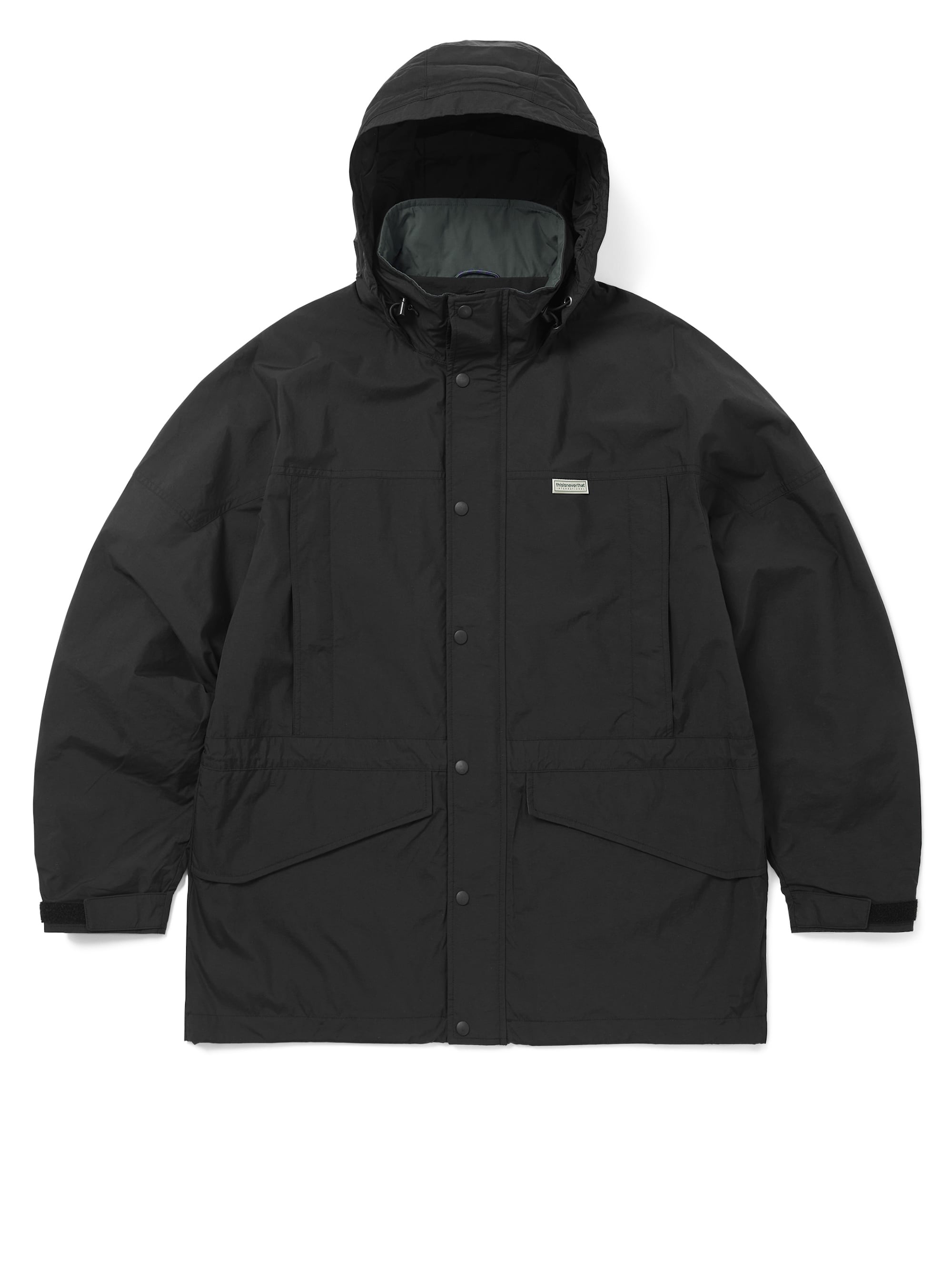 thisisneverthat - PERTEX® UL Wind Parka (Black) product image 1 | TRAB K-Fashion Australia