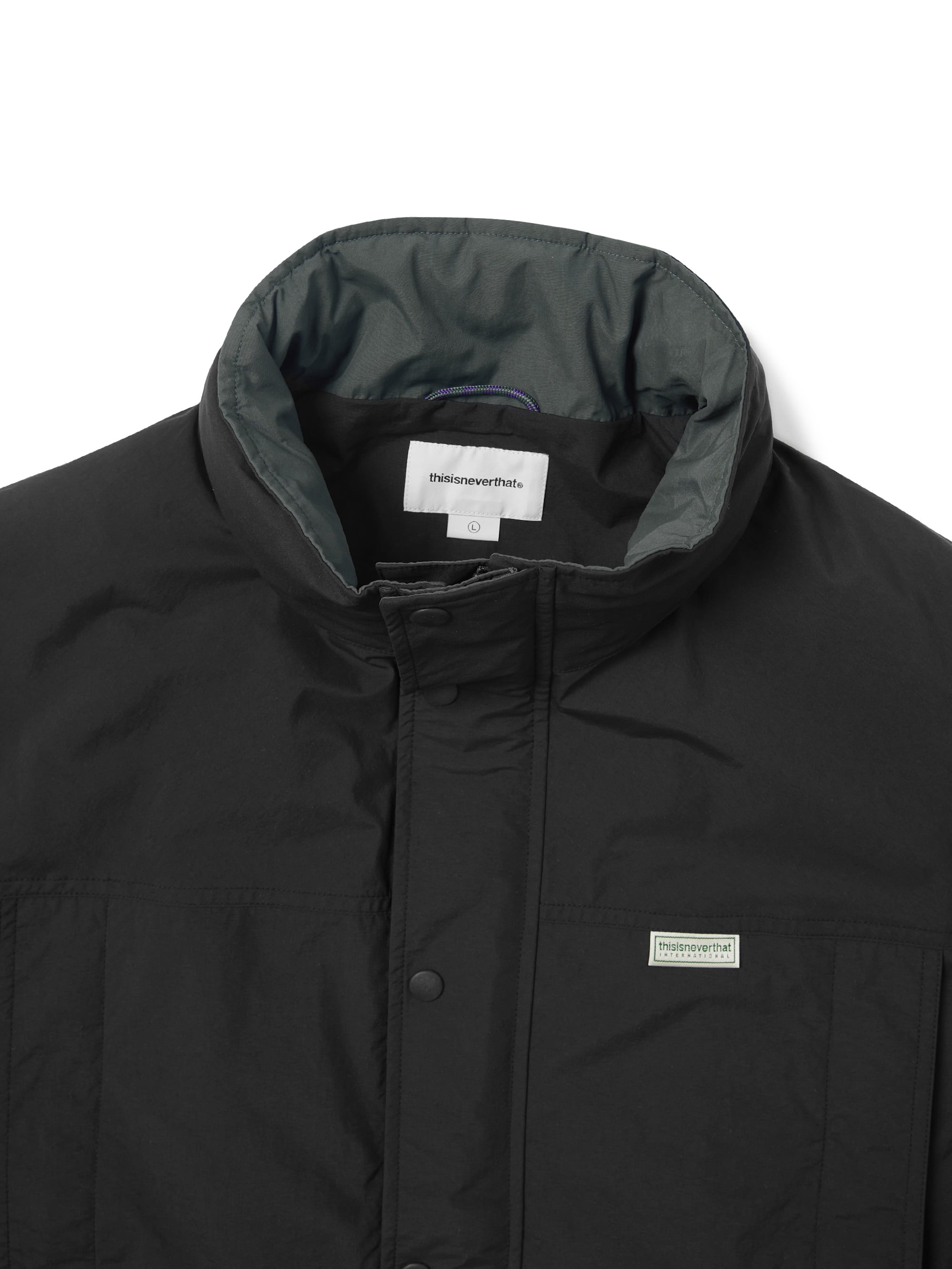 thisisneverthat - PERTEX® UL Wind Parka (Black) product image 3 | TRAB K-Fashion Australia