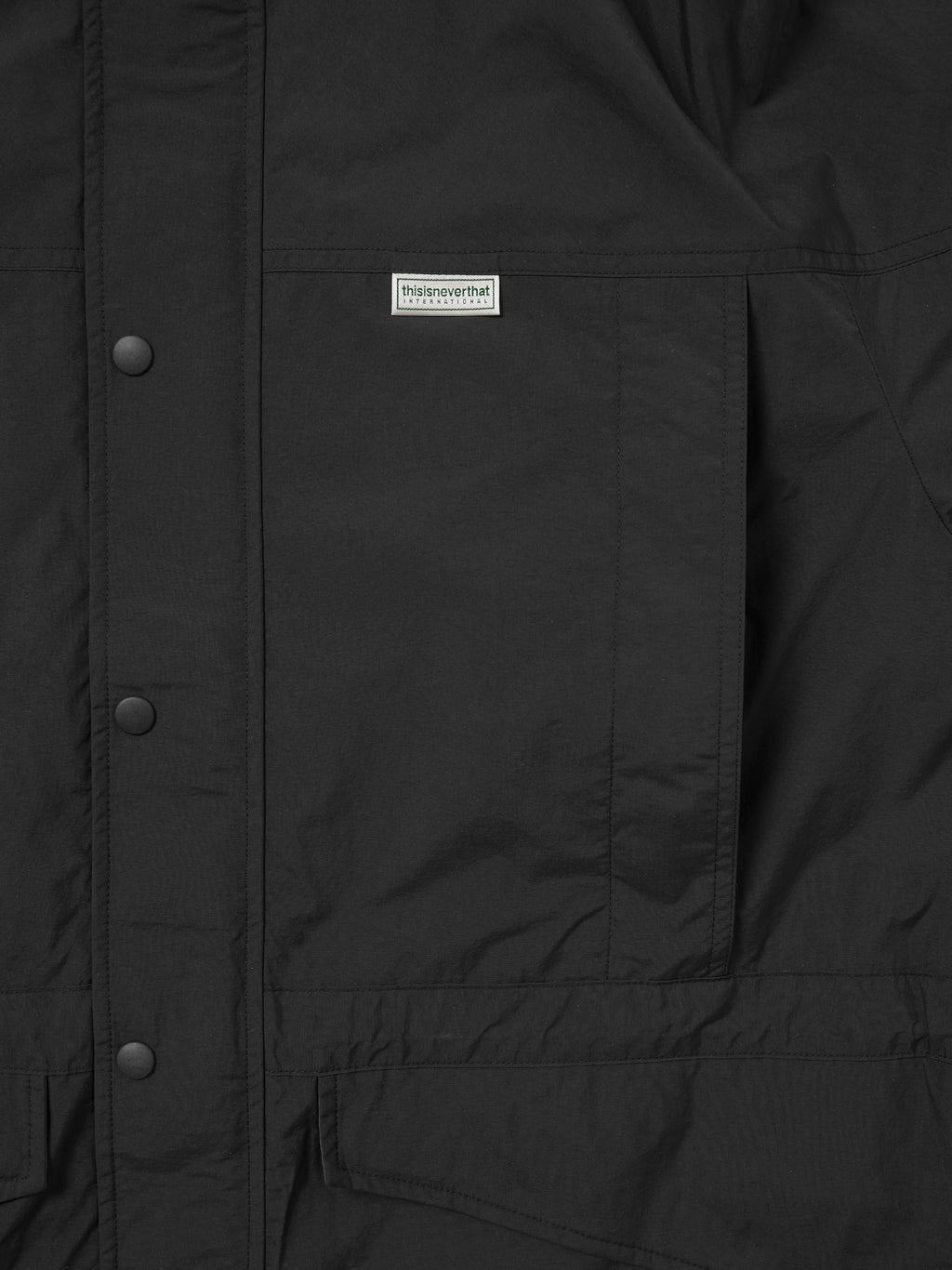 thisisneverthat - PERTEX® UL Wind Parka (Black) product image 4 | TRAB K-Fashion Australia