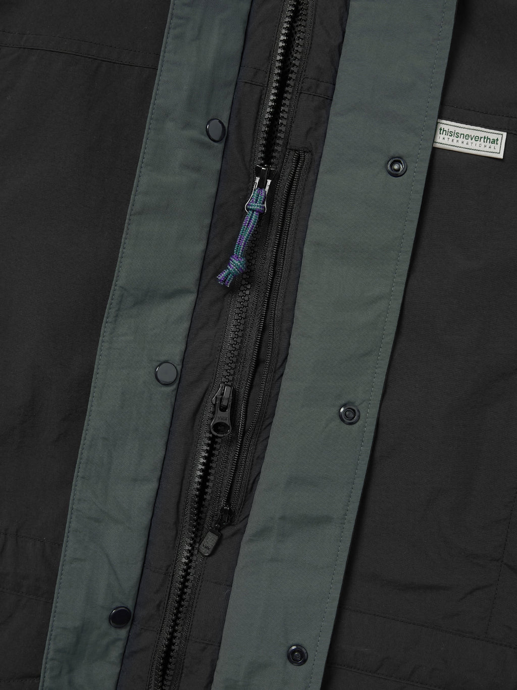 thisisneverthat - PERTEX® UL Wind Parka (Black) product image 5 | TRAB K-Fashion Australia