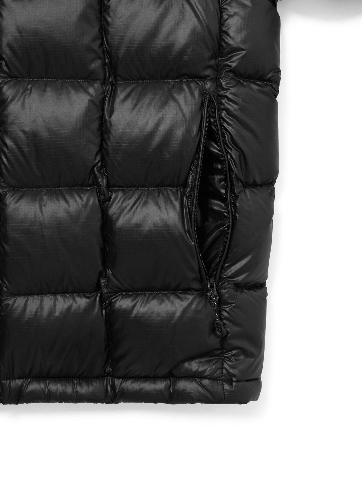 thisisneverthat - PERTEX® Vik Hooded LT Down Jacket (Black) product image 3 | TRAB K-Fashion Australia