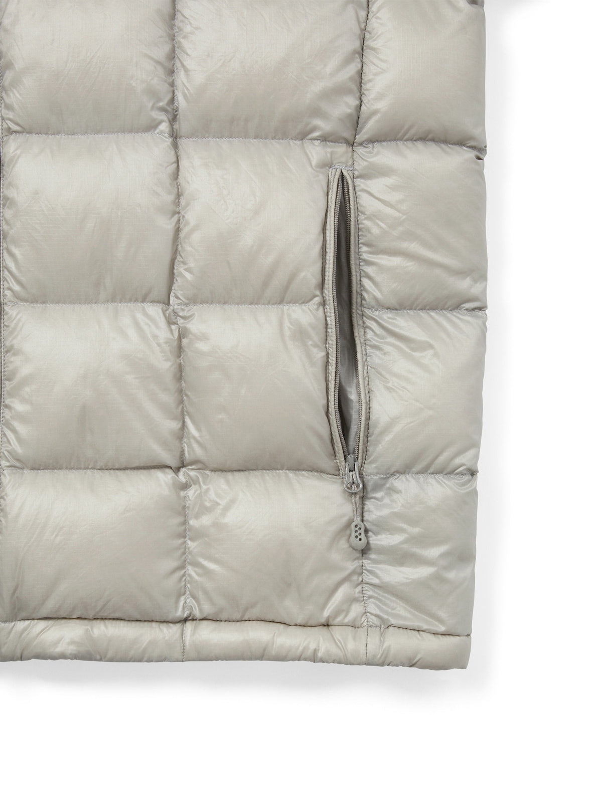 thisisneverthat - PERTEX® Vik Hooded LT Down Jacket (Grey) product image 4 | TRAB K-Fashion Australia