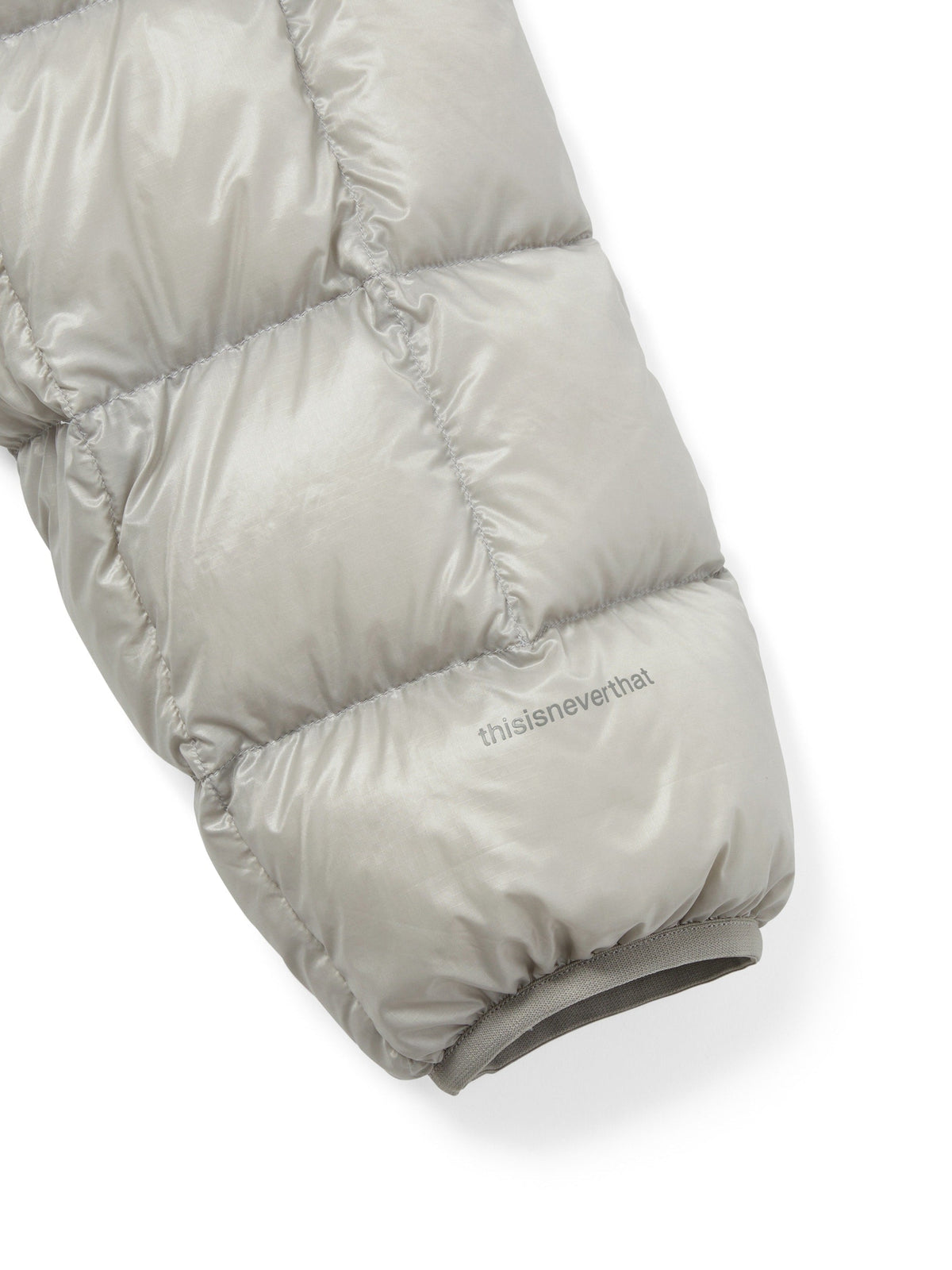 thisisneverthat - PERTEX® Vik Hooded LT Down Jacket (Grey) product image 7 | TRAB K-Fashion Australia