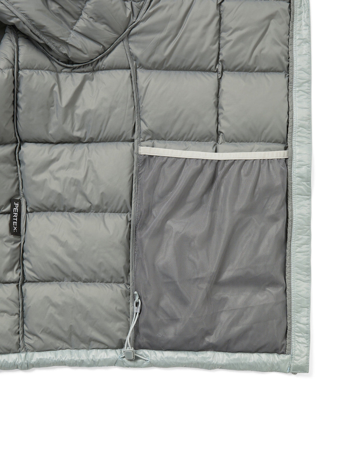 thisisneverthat - PERTEX® Vik Hooded LT Down Jacket (Grey) product image 16 | TRAB K-Fashion Australia