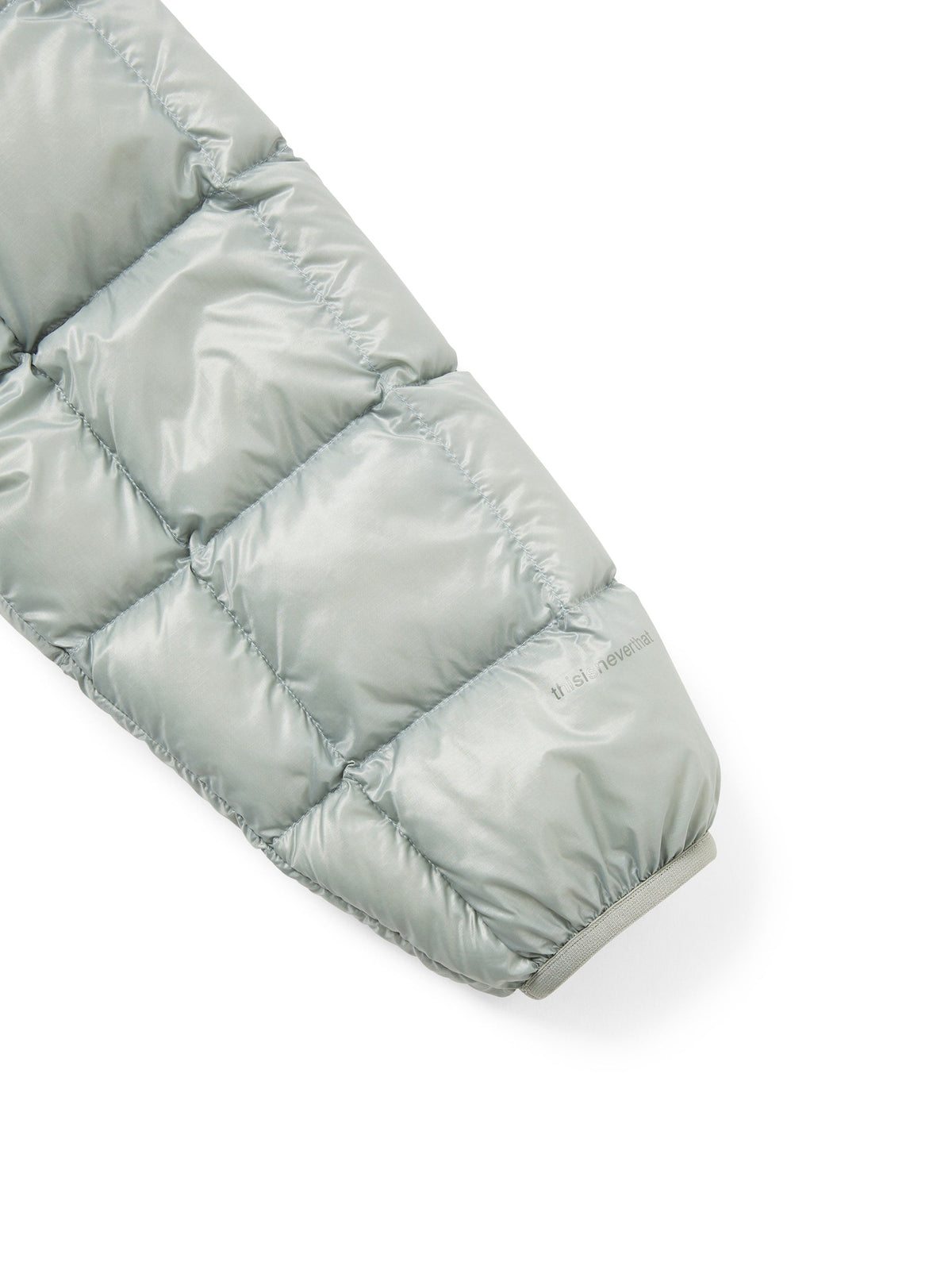 thisisneverthat - PERTEX® Vik Hooded LT Down Jacket (Mint Grey) product image 7 | TRAB K-Fashion Australia