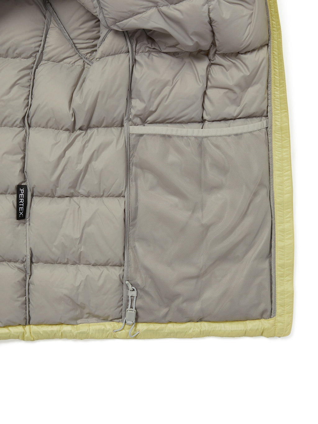 thisisneverthat - PERTEX® Vik LT Down Jacket (Lemon) product image 5 | TRAB K-Fashion Australia