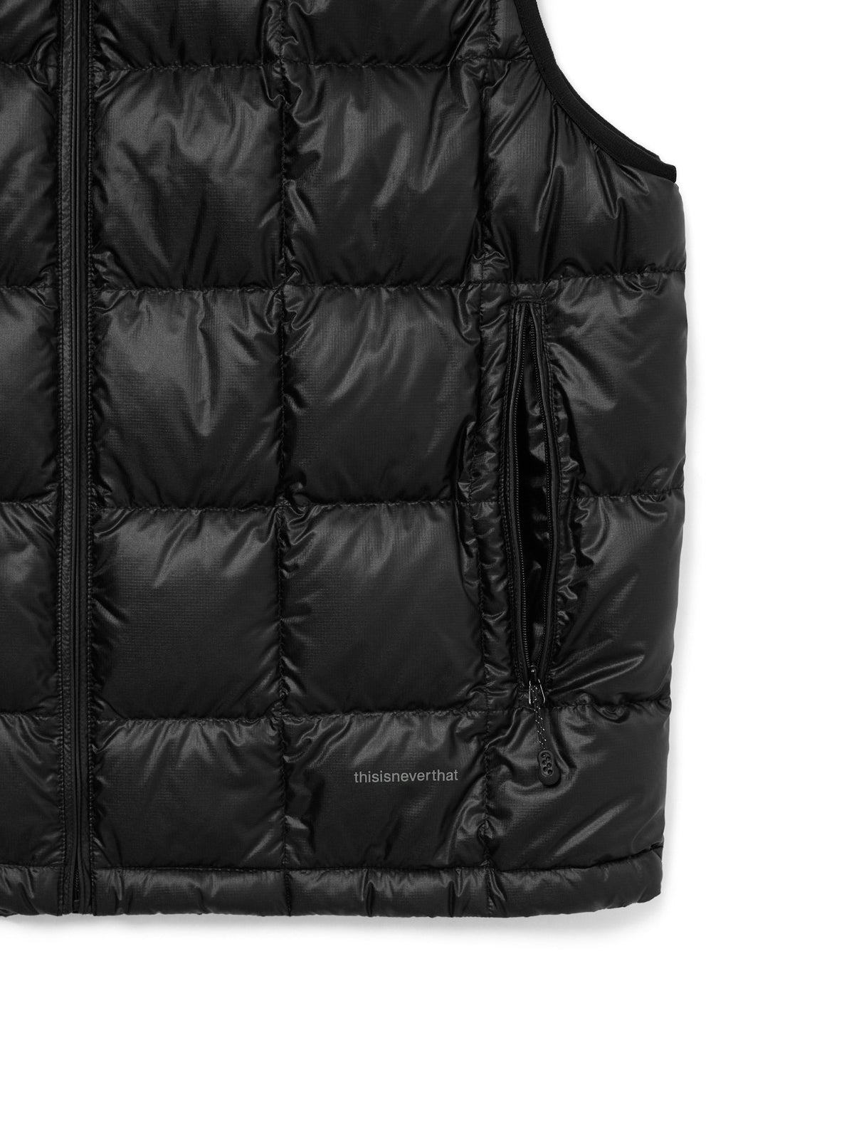 thisisneverthat - PERTEX® Vik LT Down Vest (Black) product image 3 | TRAB K-Fashion Australia
