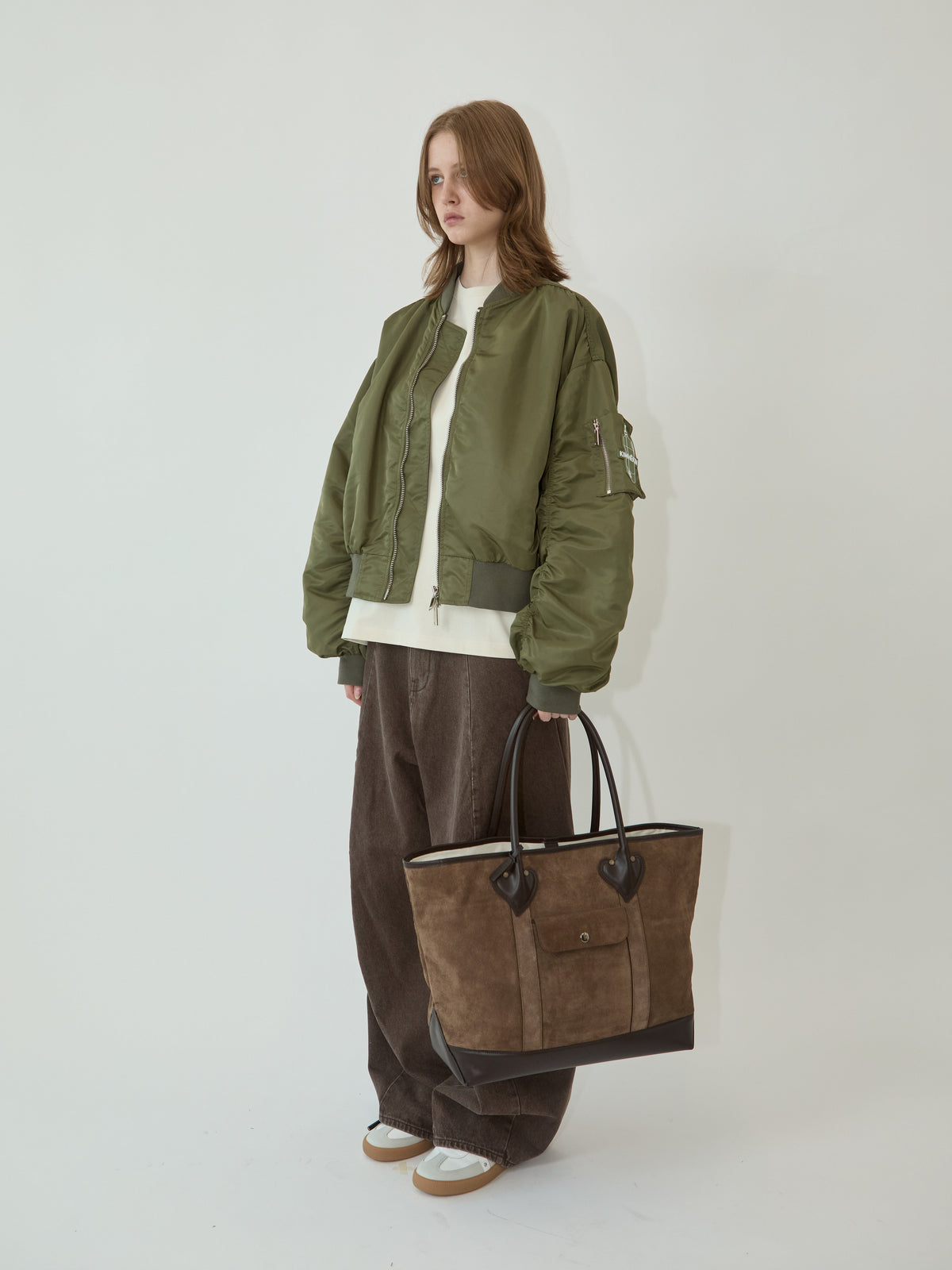 Kimhe Kim - L'amour Tote Bag (Brown) product image 1 | TRAB K-Fashion Australia