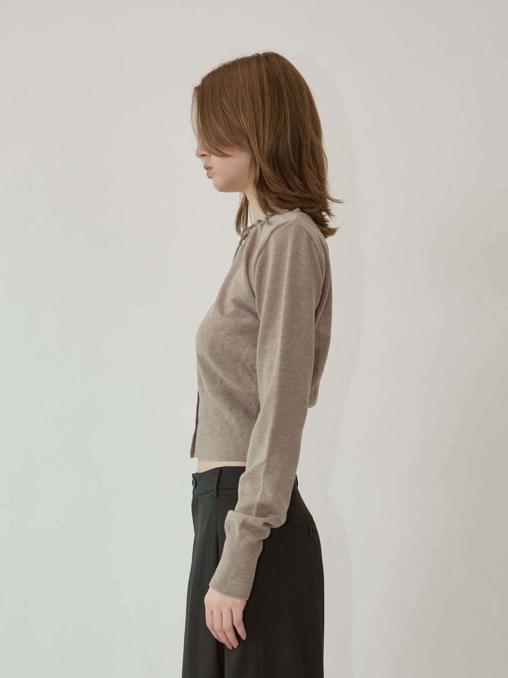 Kimhe Kim - Ella Cardigan (Brown) product image 4 | TRAB K-Fashion Australia