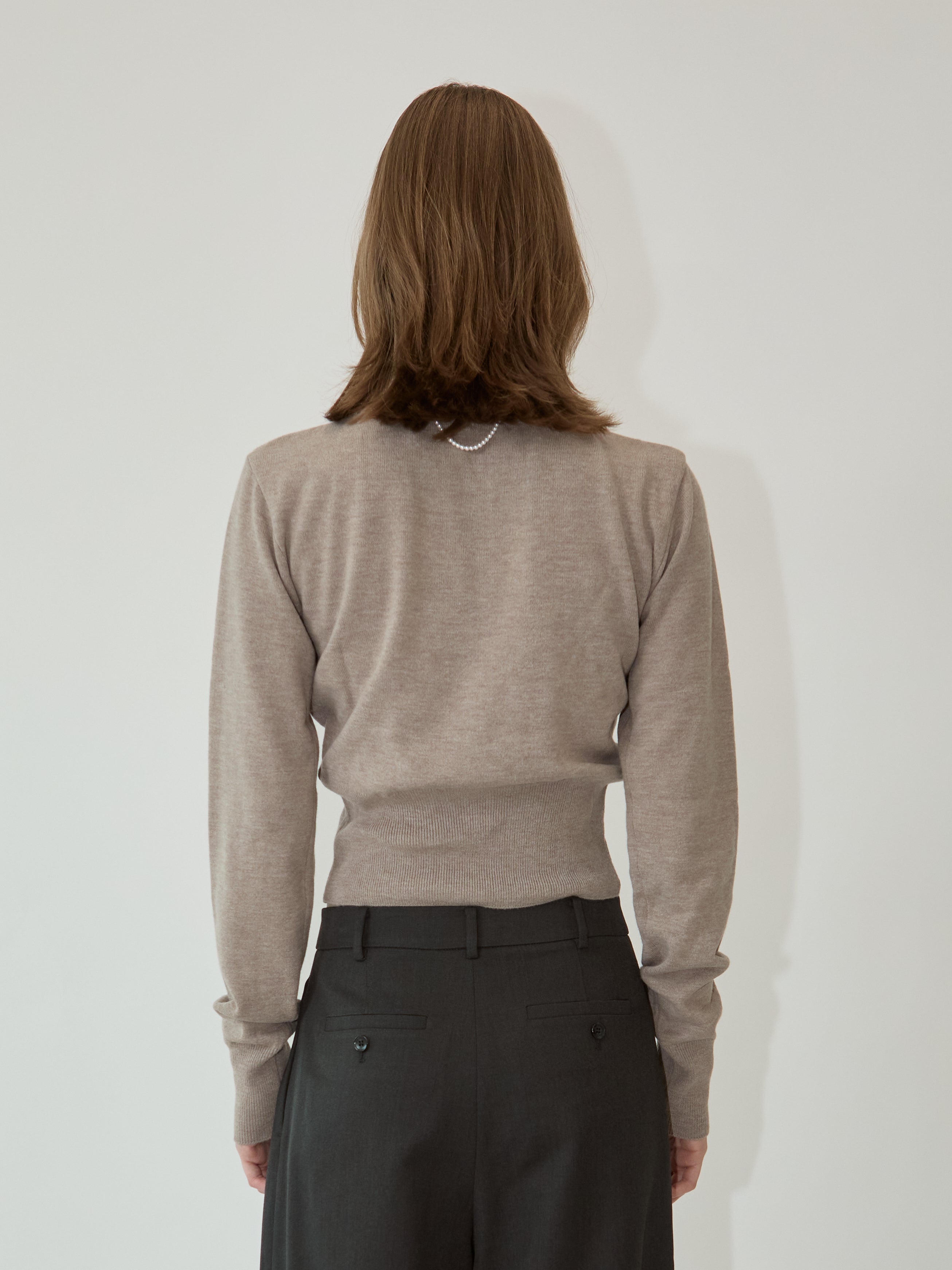 Kimhe Kim - Ella Cardigan (Brown) product image 5 | TRAB K-Fashion Australia