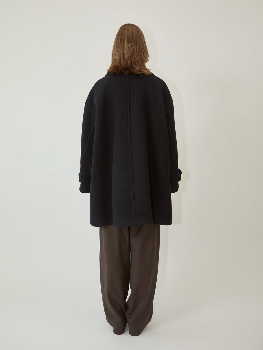 Kimhe Kim - Chloe Oversized Peacoat (Navy) product image 5 | TRAB K-Fashion Australia