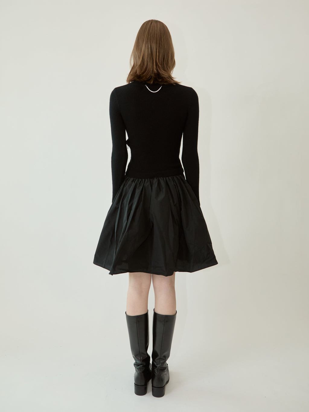 Kimhe Kim - Amelie Knit Dress (Black) product image 4 | TRAB K-Fashion Australia