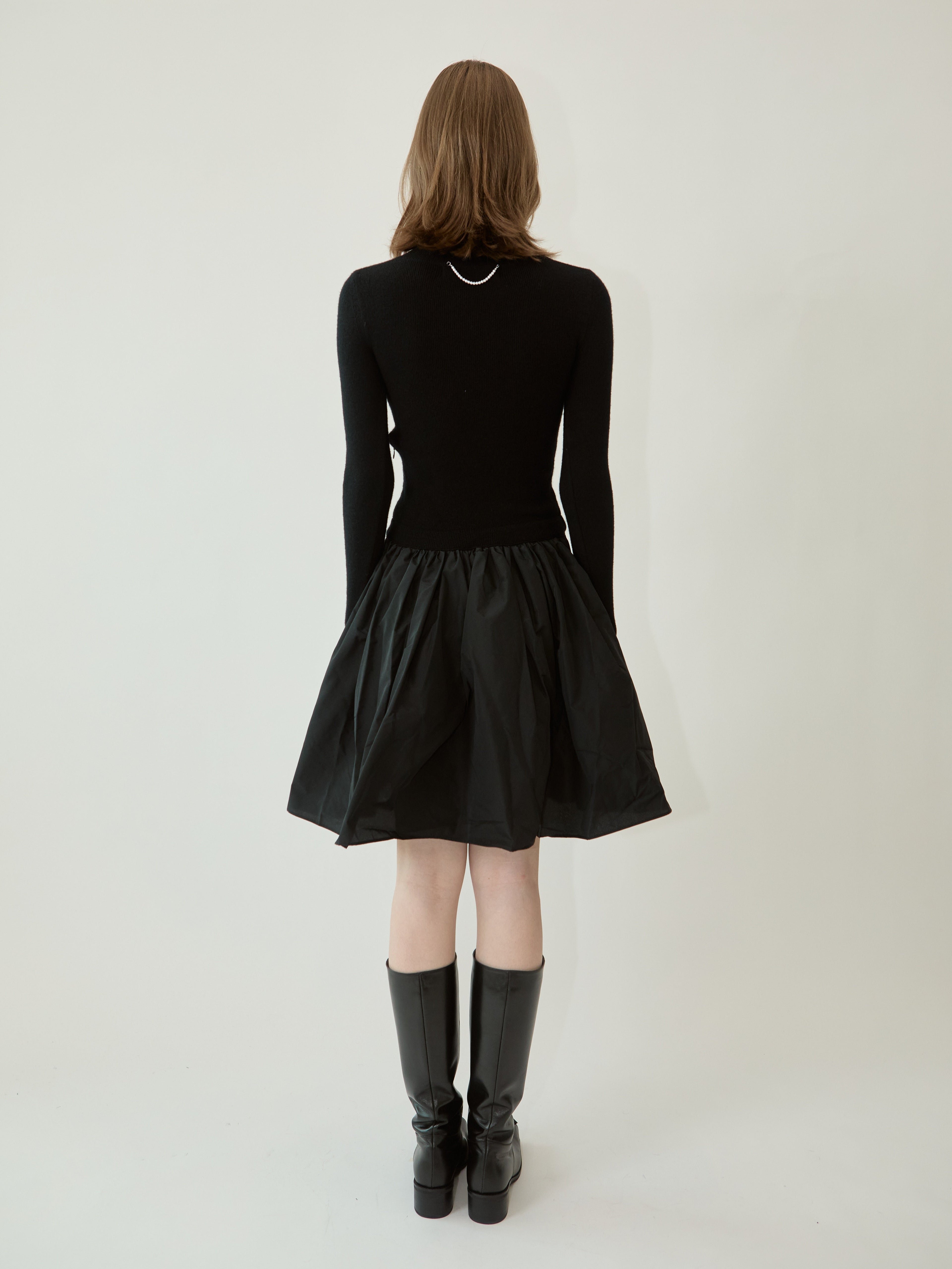 Kimhe Kim - Amelie Knit Dress (Black) product image 4 | TRAB K-Fashion Australia