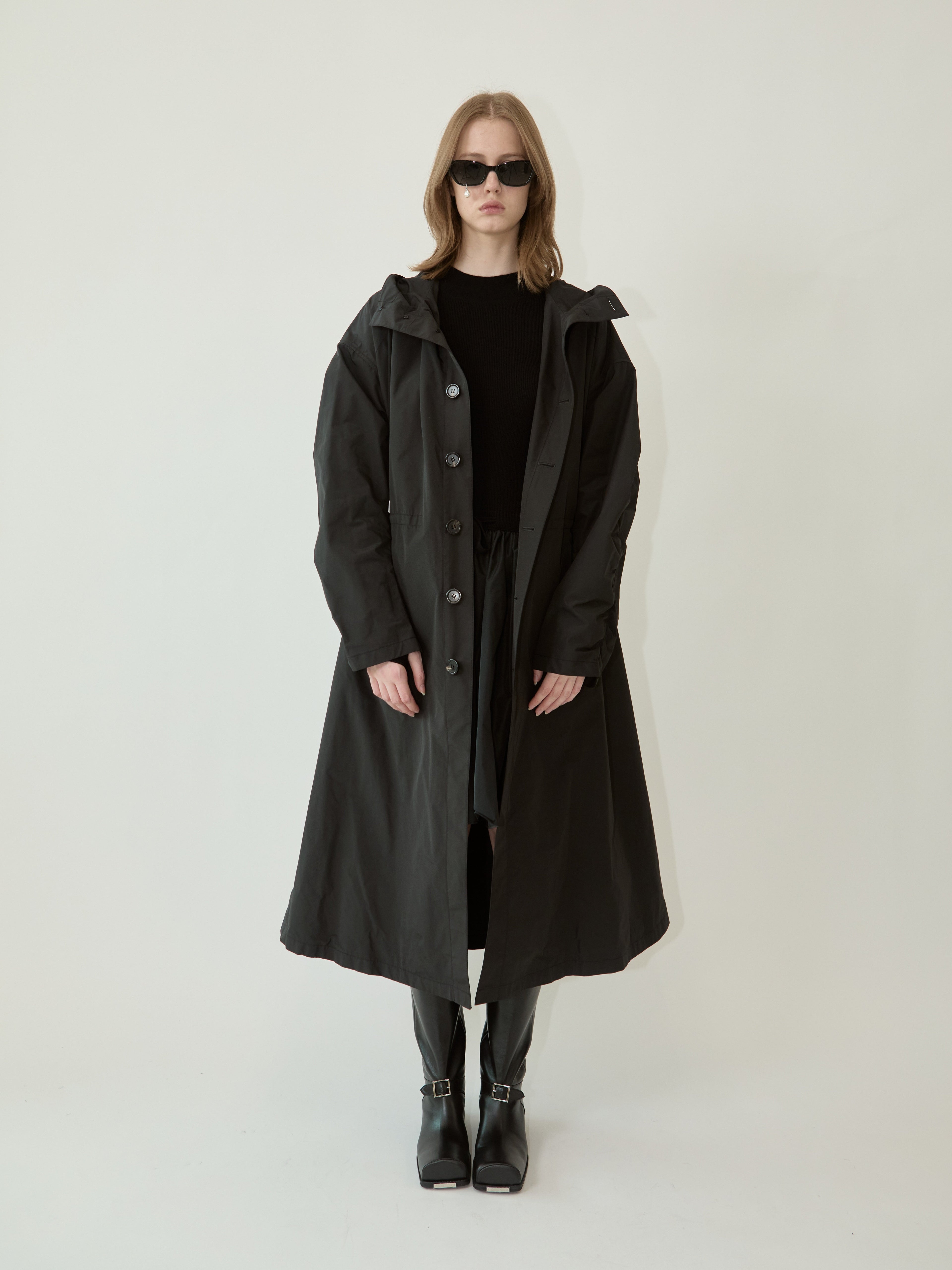 Kimhe Kim - Amelie Trench Coat (Black) product image 1 | TRAB K-Fashion Australia