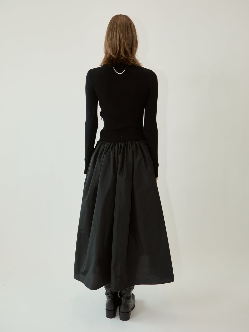Kimhe Kim - Amelie Knit Long Dress (Black) product image 4 | TRAB K-Fashion Australia