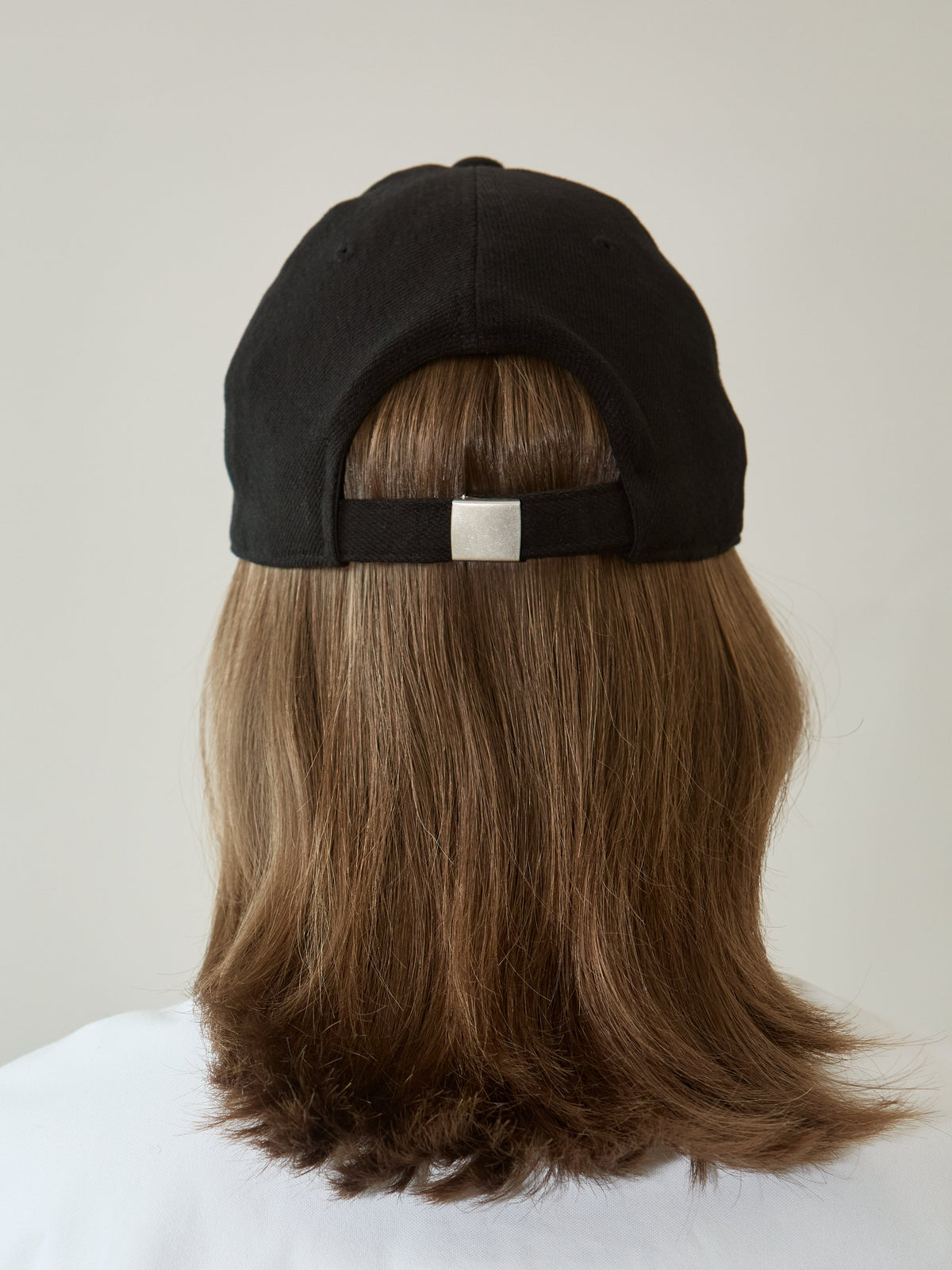 Kimhe Kim - Kiki Pearl Embellished Ball Cap (Black) product image 3 | TRAB K-Fashion Australia