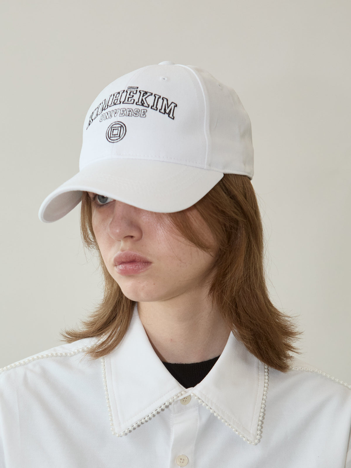 Kimhe Kim - Universe Baseball Cap (White) product image 2 | TRAB K-Fashion Australia